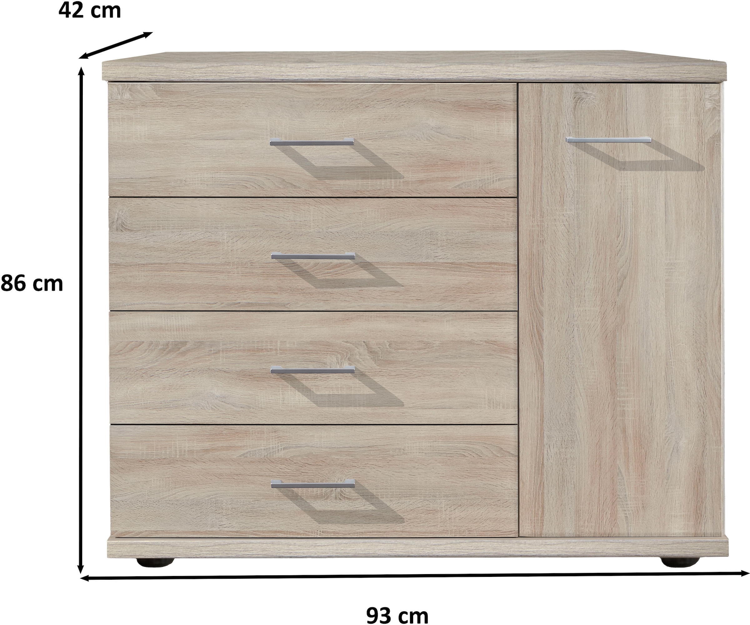 WIEMANN Kombikommode »Bern« vormontiert