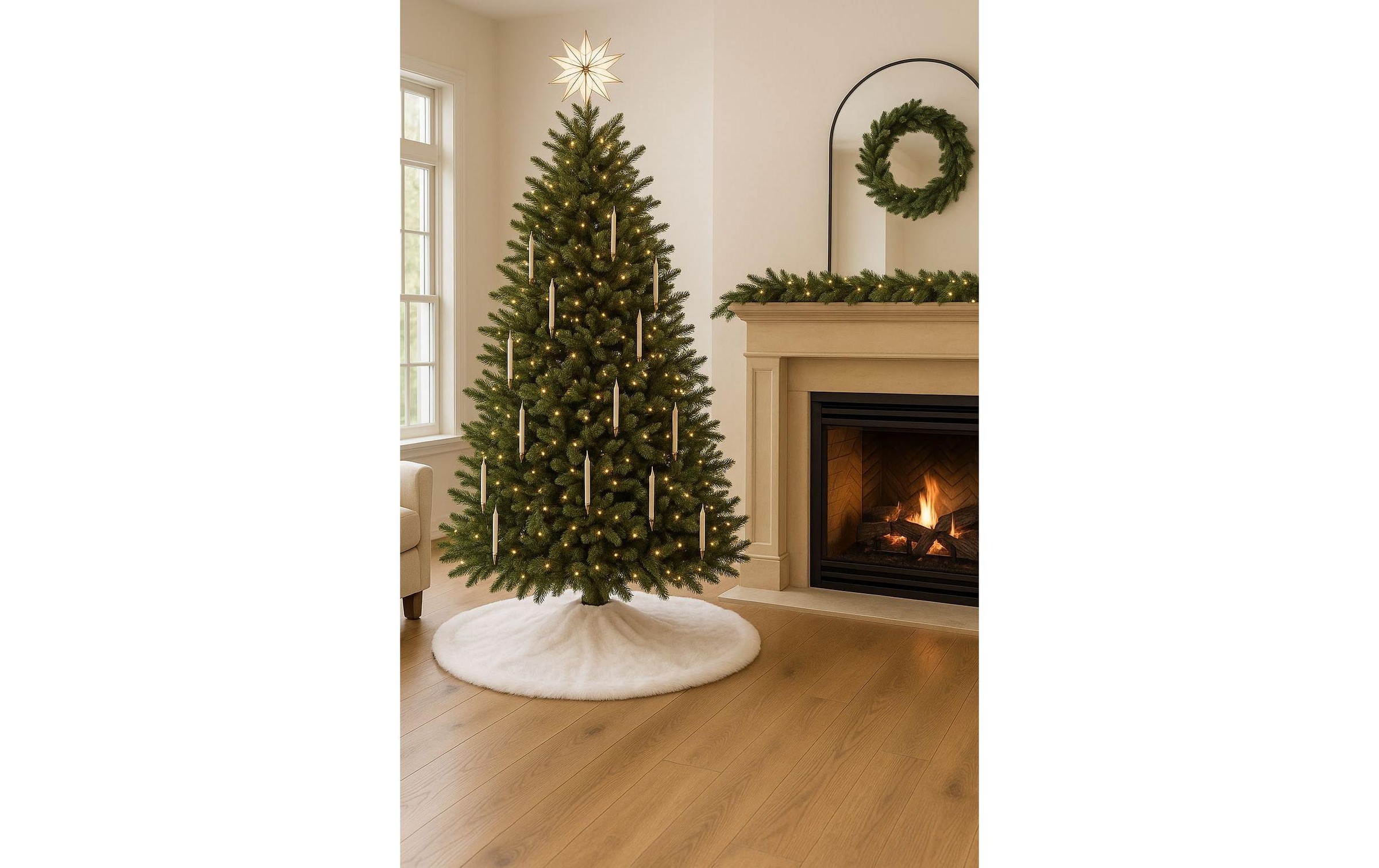 Conceptum Hypnose Tapis d'arbre »Conceptum Hypnose Weichnachtsteppich Polyester«