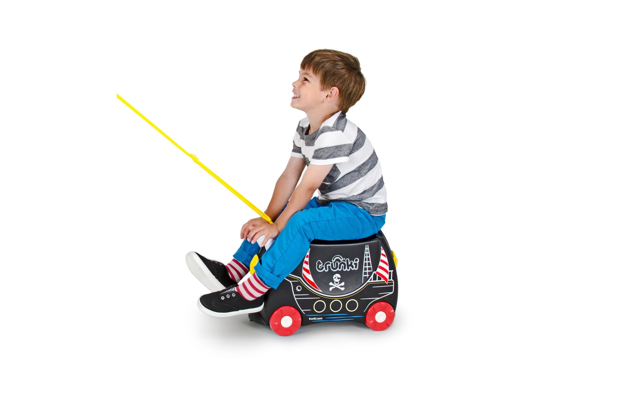 TRUNKI Trolley »Petro Pirat« 4 Rollen