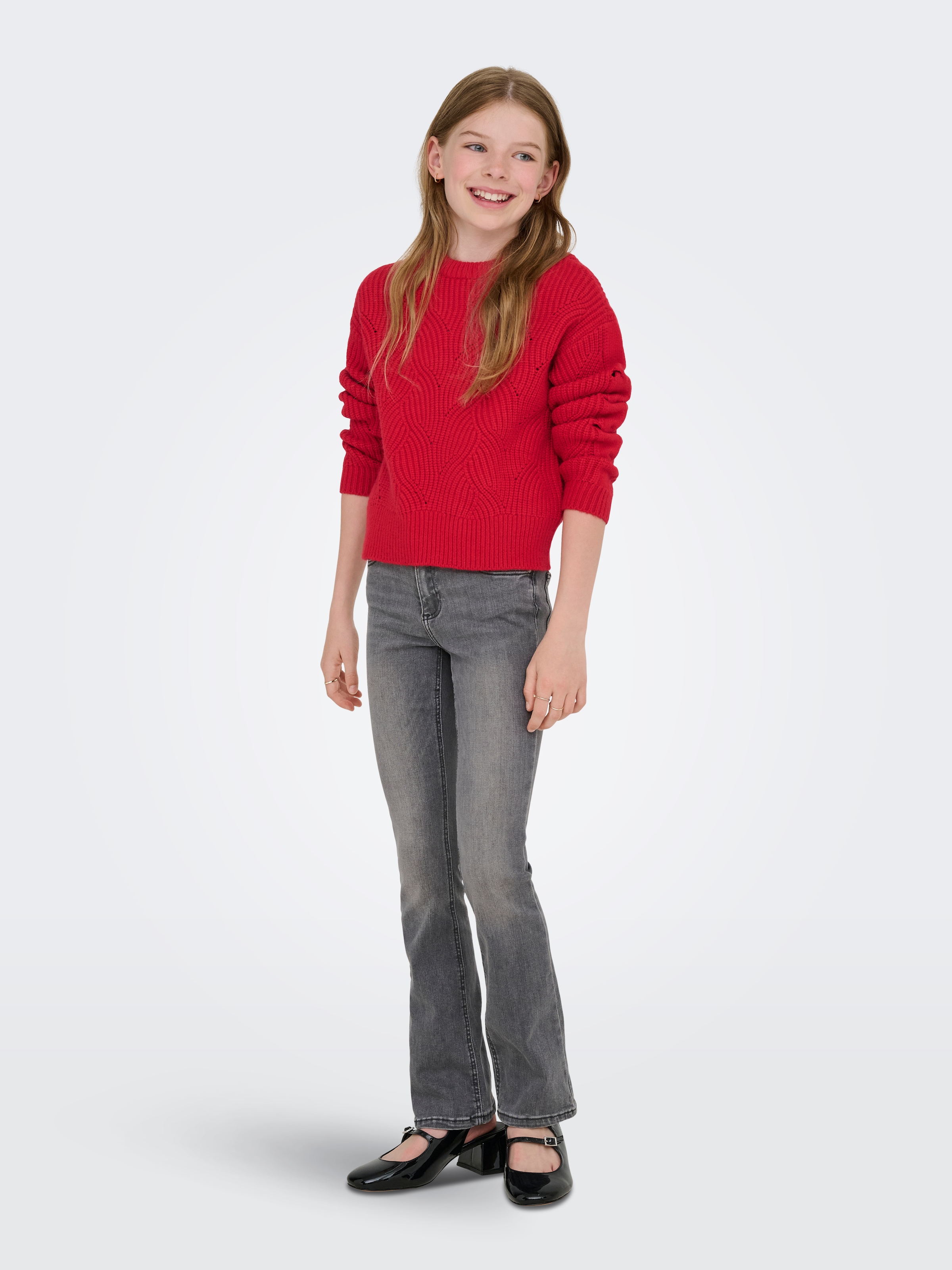 KIDS ONLY Pull en tricot »KOGKATIA LS STRUCTURE O-NECK CP KNT«