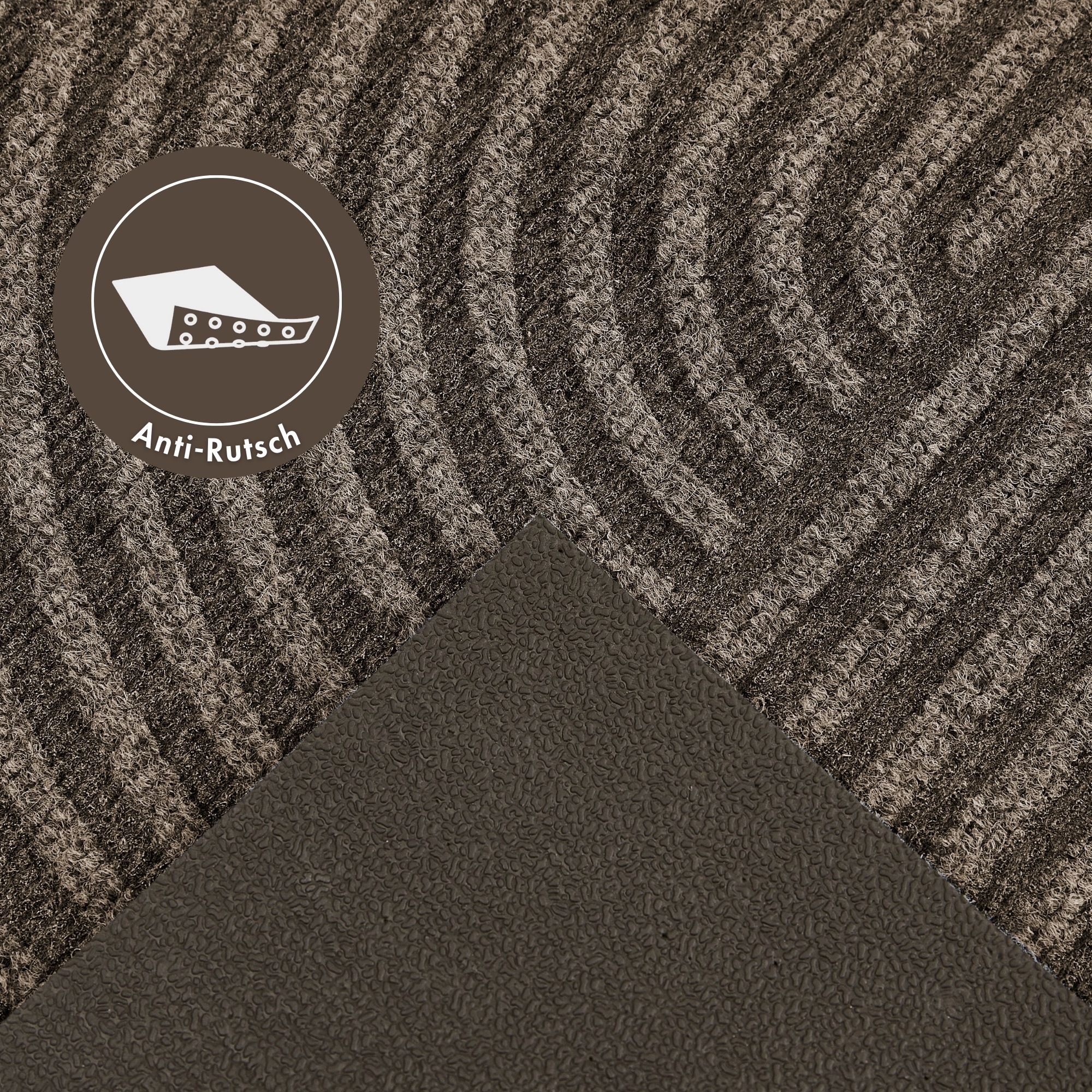 Andiamo Tapis de sol »Yukon« Rectangulaire 6 mm Höhe Schmutzfangmatte, modernes Design, robust, waschbar, rutschhemmend