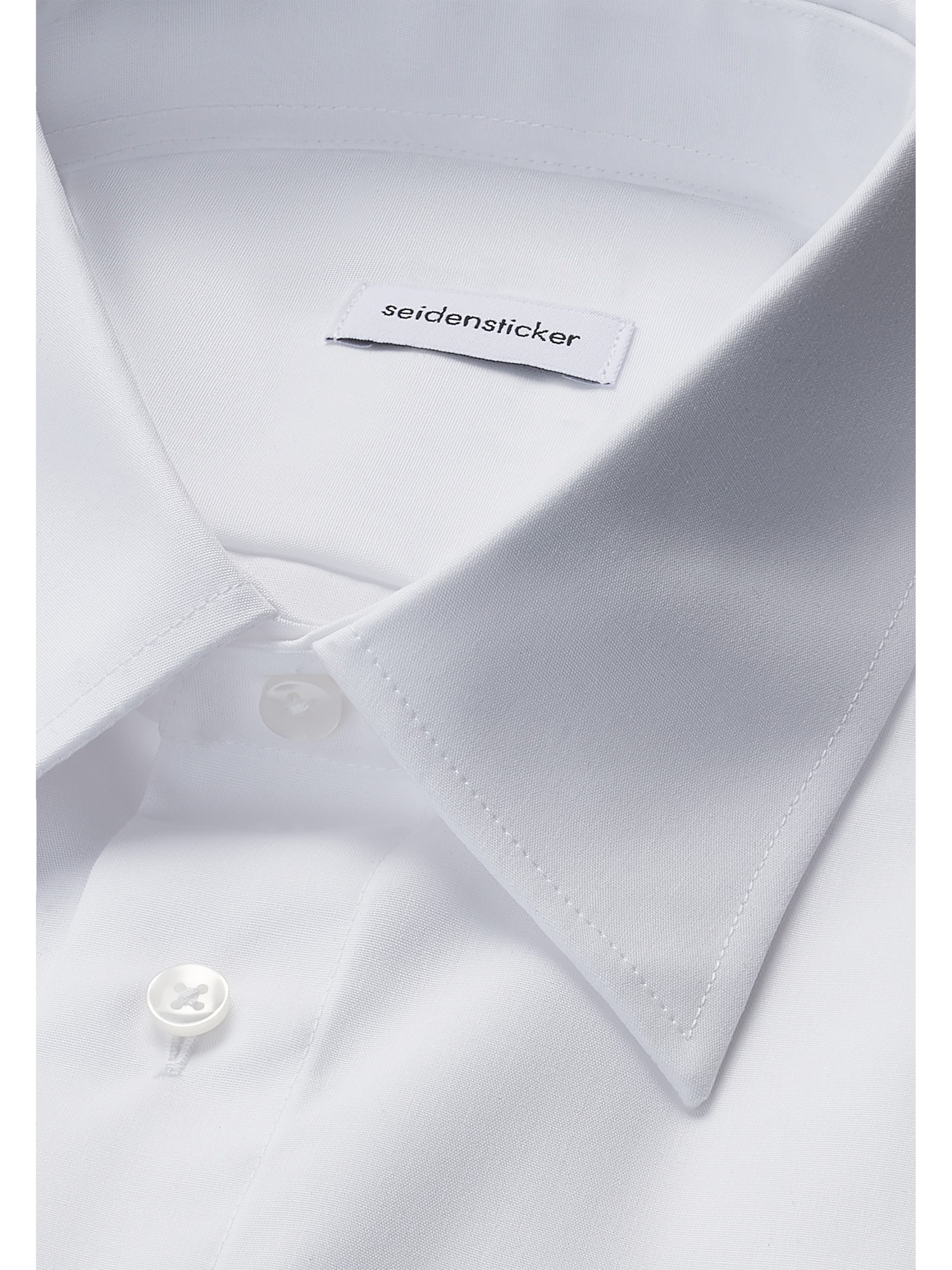 seidensticker Chemise de pilote »Pilotenhemd« col Kent 1/2 Regular uni