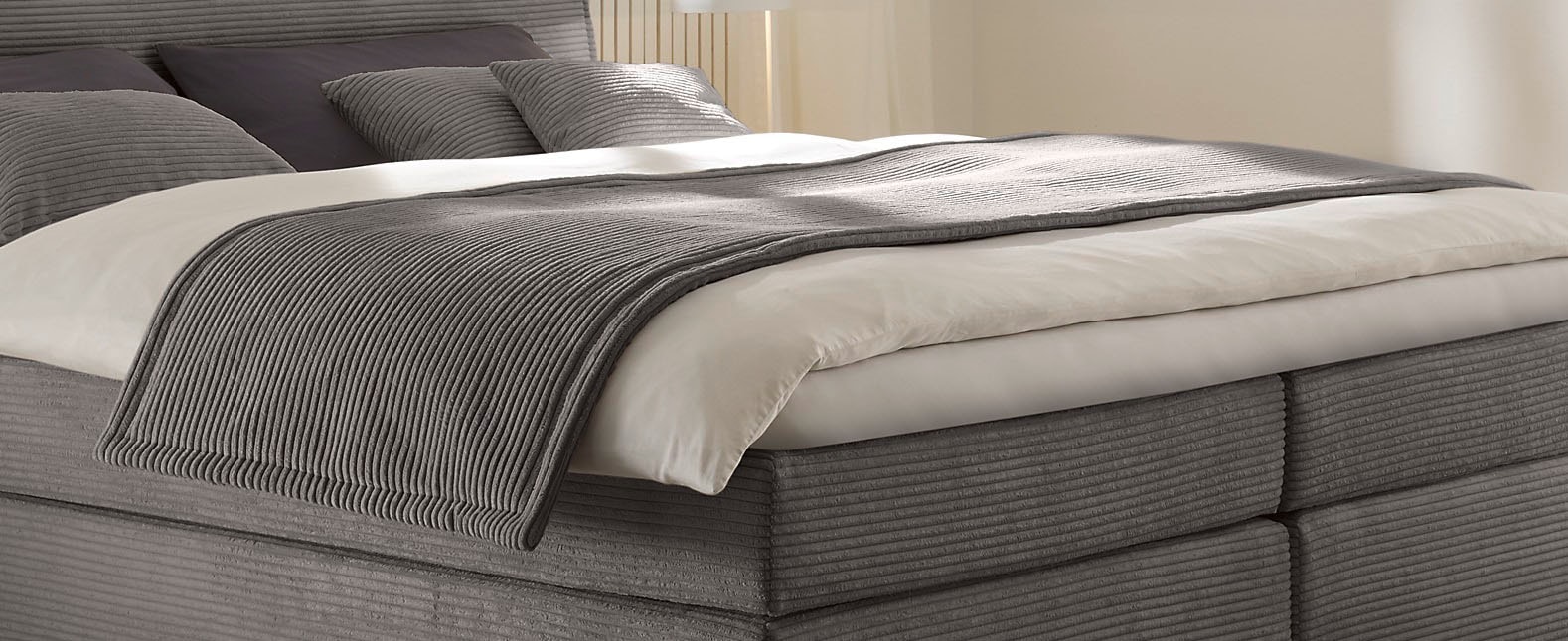 hapo Couvre-lit »Plaid« beidseitig Stoff mit Vliesswatte versteppt