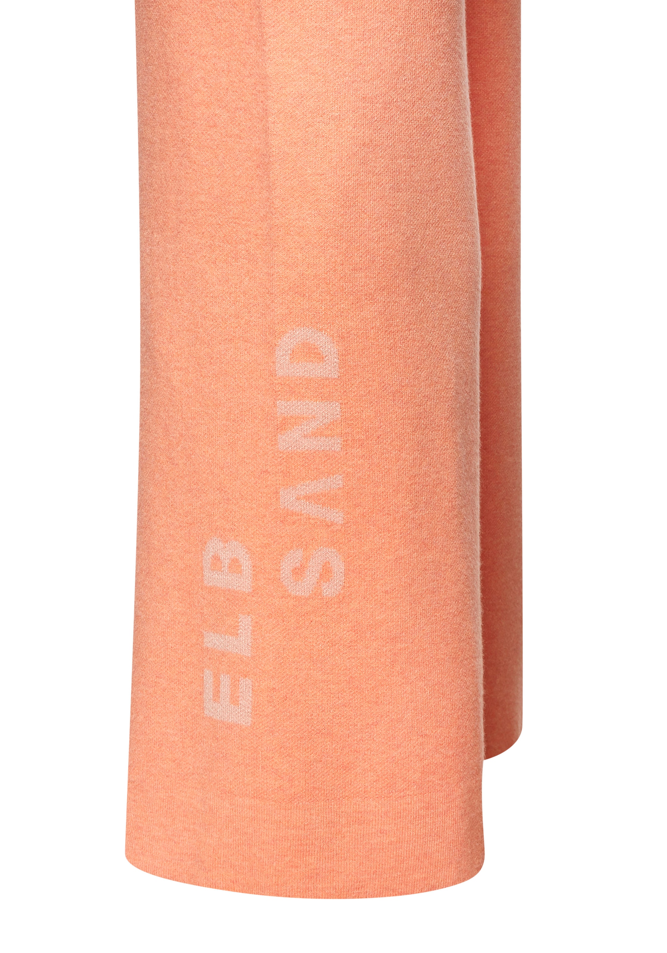 Elbsand Pantalon en tricot  mit weitem Bein und eingestricktem Logo, Loungewear