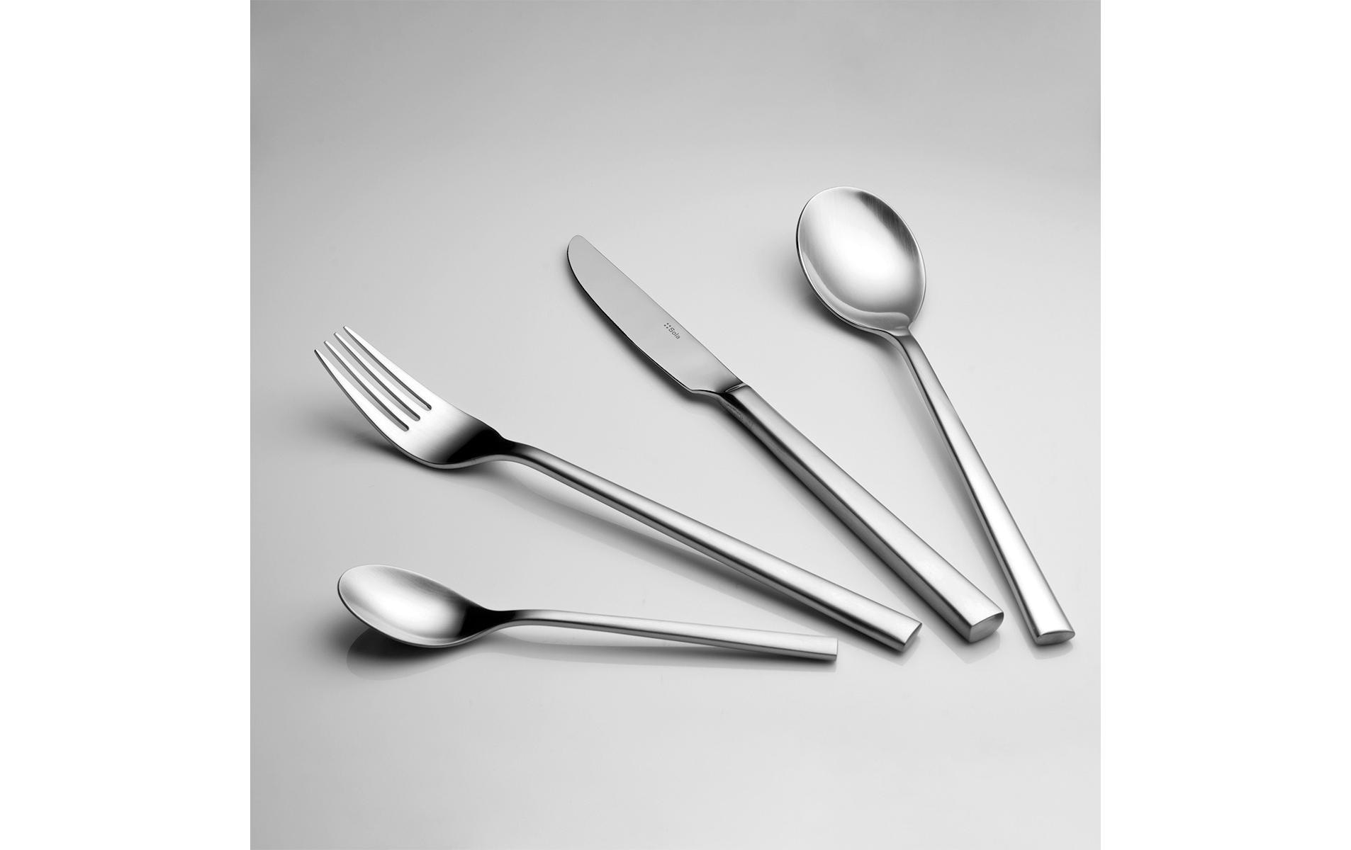 Sola Besteck-Set »Living, matt, 72-tlg.« Spülmaschinenfest