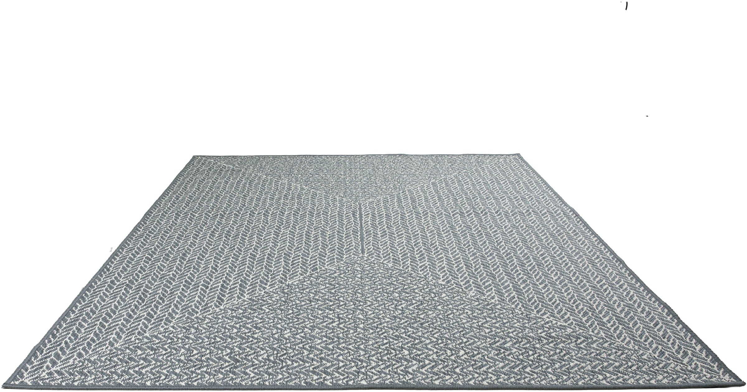 GOODproduct Teppich »Matts Wende-Teppich in Strick-Optik auch für Balkon und Terrasse« rechteckig 5 mm Höhe In- und Outdoor geeignet, Wetterfest & UV-beständig,