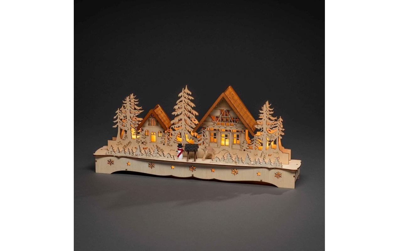 KONSTSMIDE Guirlande lumineuse LED »Dorf« 9 cuis-flammig