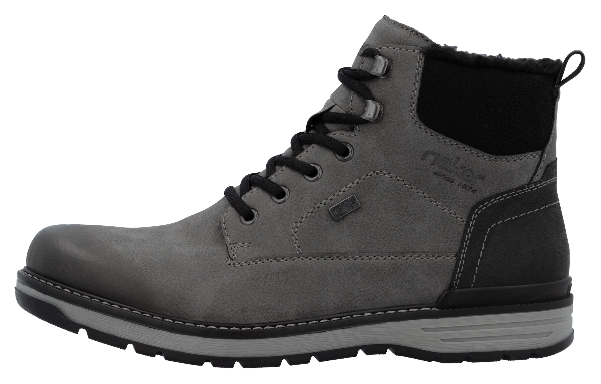 Rieker Bottes d'hiver  bottine d'hiver, boots à lacets avec membrane imperméable riekerTEX