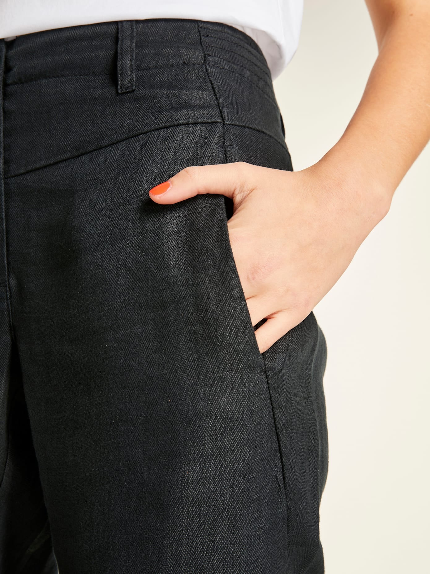 heine Pantalon en lin