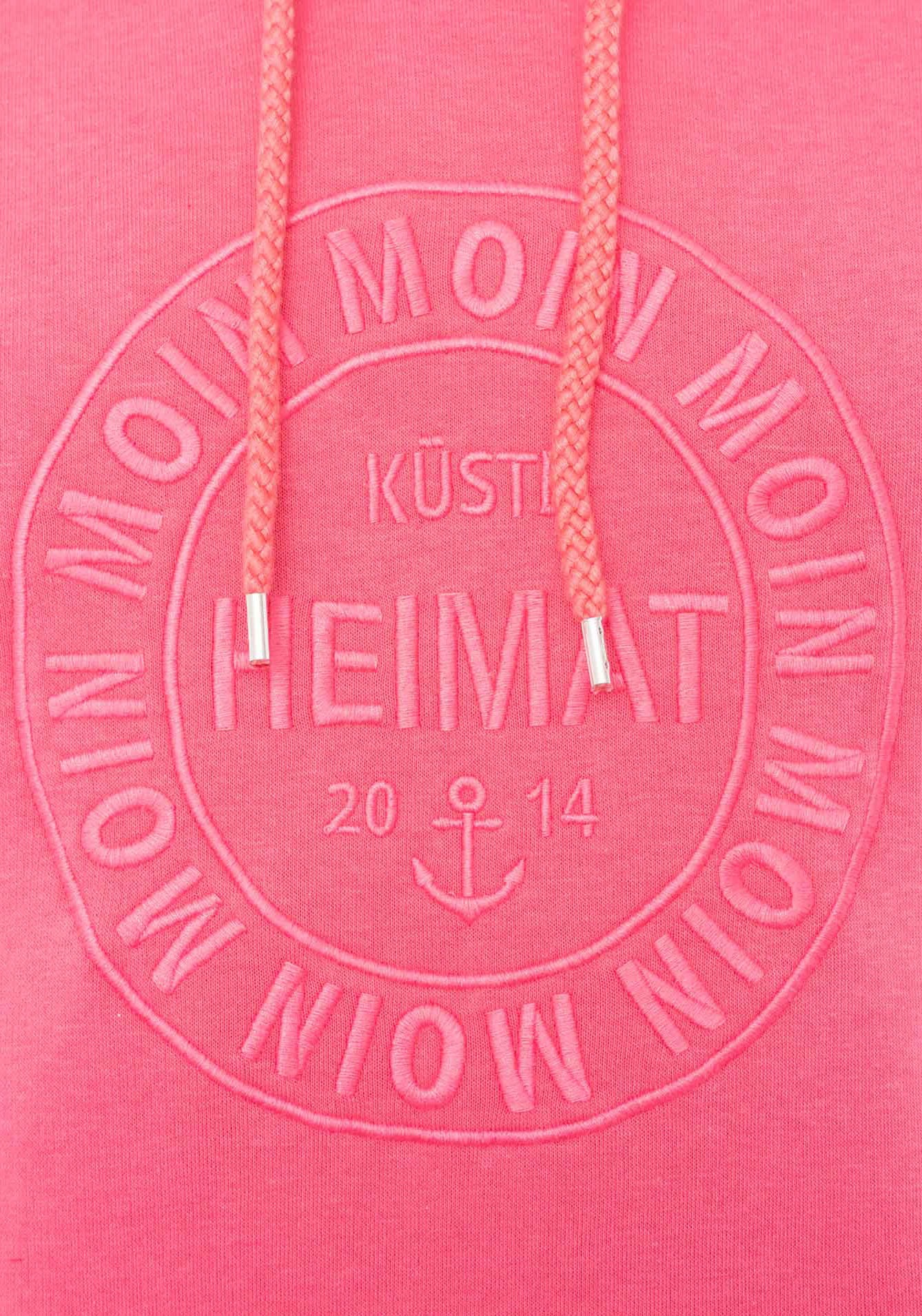 Zwillingsherz Hoodie »"Heimat 2014"«, mit Fronttaschen und Kordel
