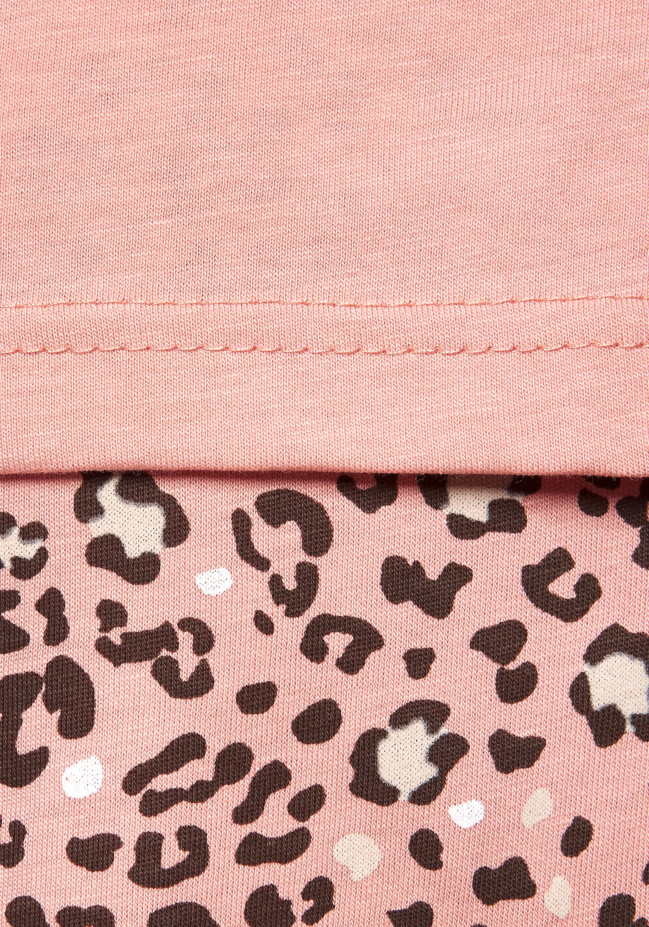 Vivance Dreams Pyjama capri 2-teilig, 2 pièces mit schönem Animalprint