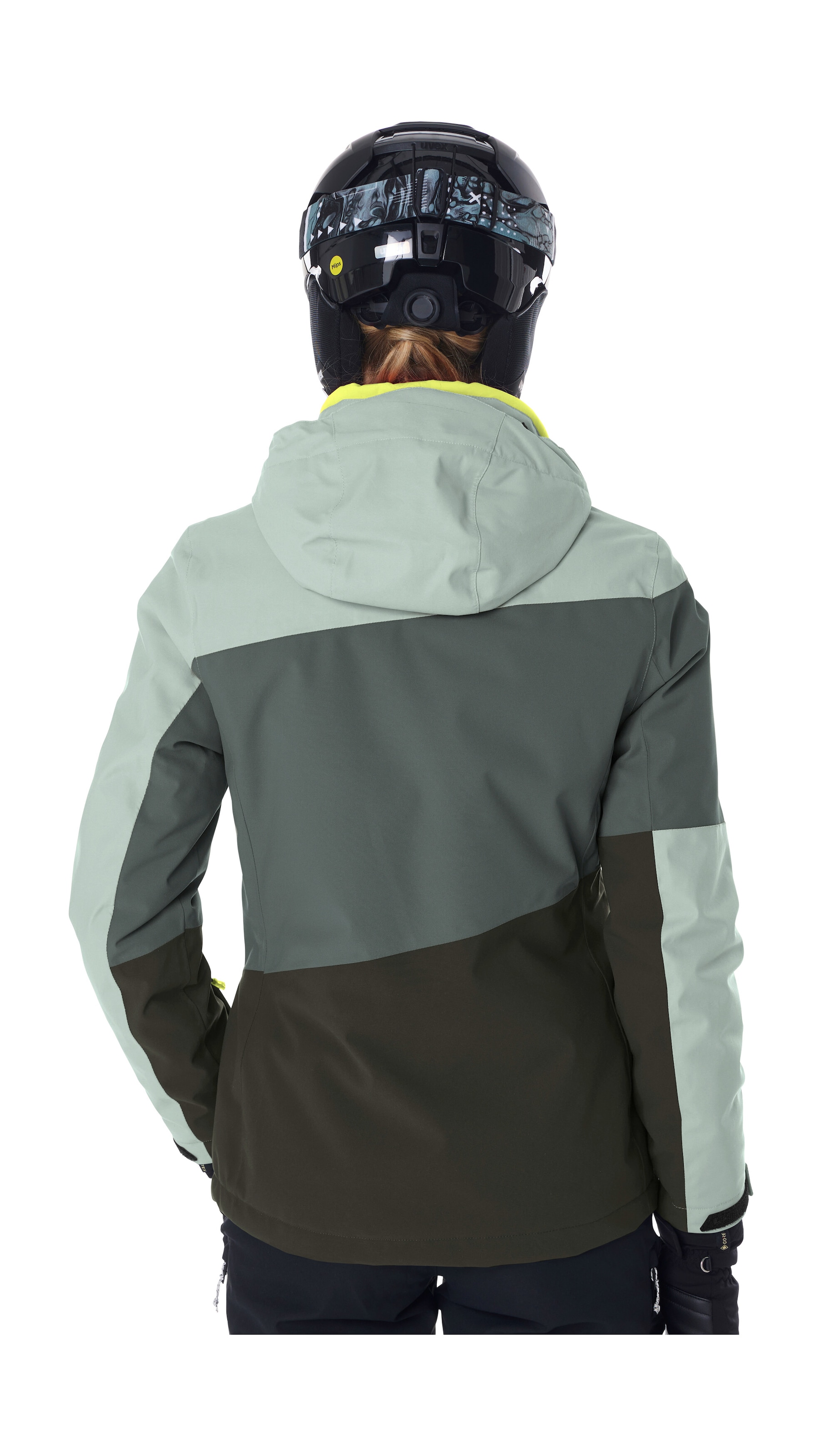 Killtec Veste de ski »KSW 67 WMN SKI JCKT« Veste de ski femme : imperméable, respirante, capuche amovible