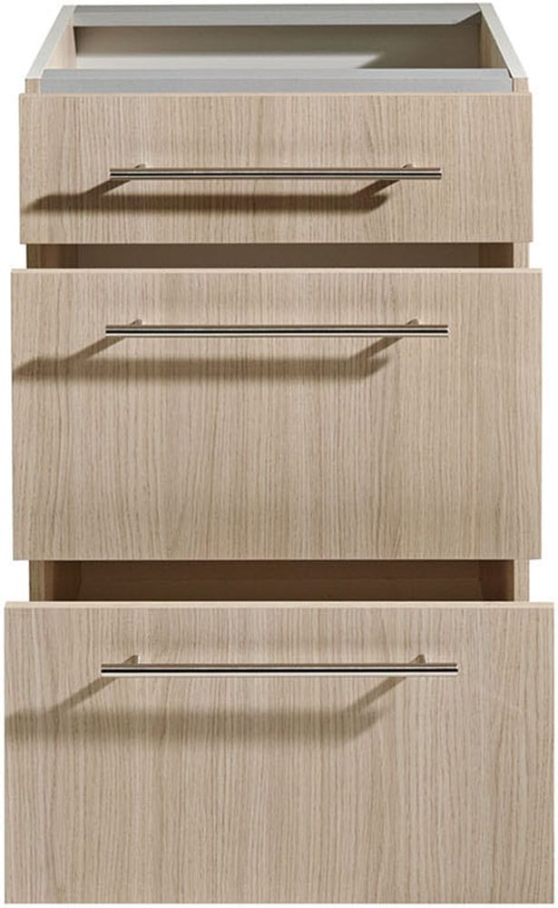 wiho Küchen Armoire basse »Filo« 50 cm breit, mit 2 grossen Auszügen ohne Arbeitsplatte