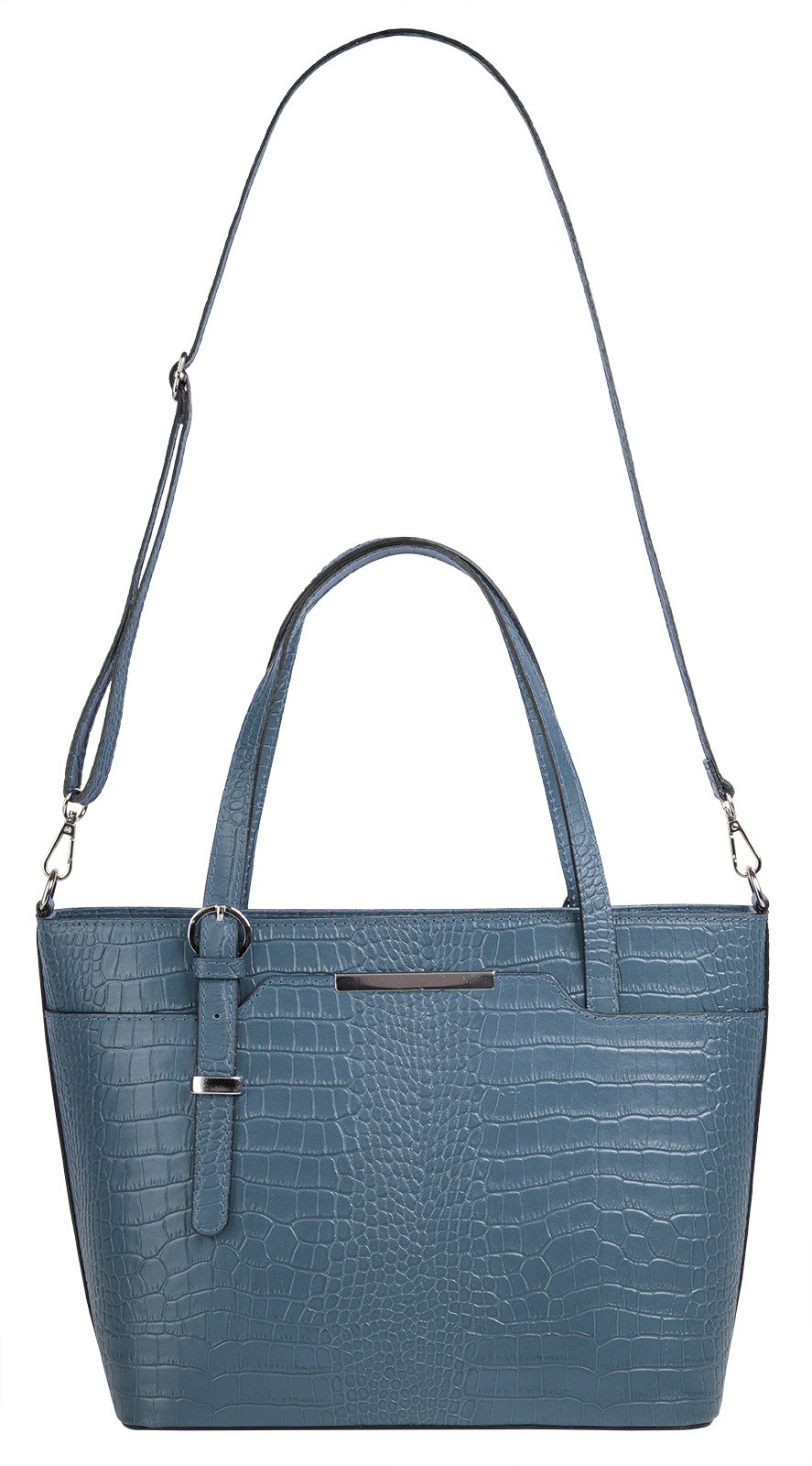 Cluty Henkeltasche echt Leder, Made in Italy