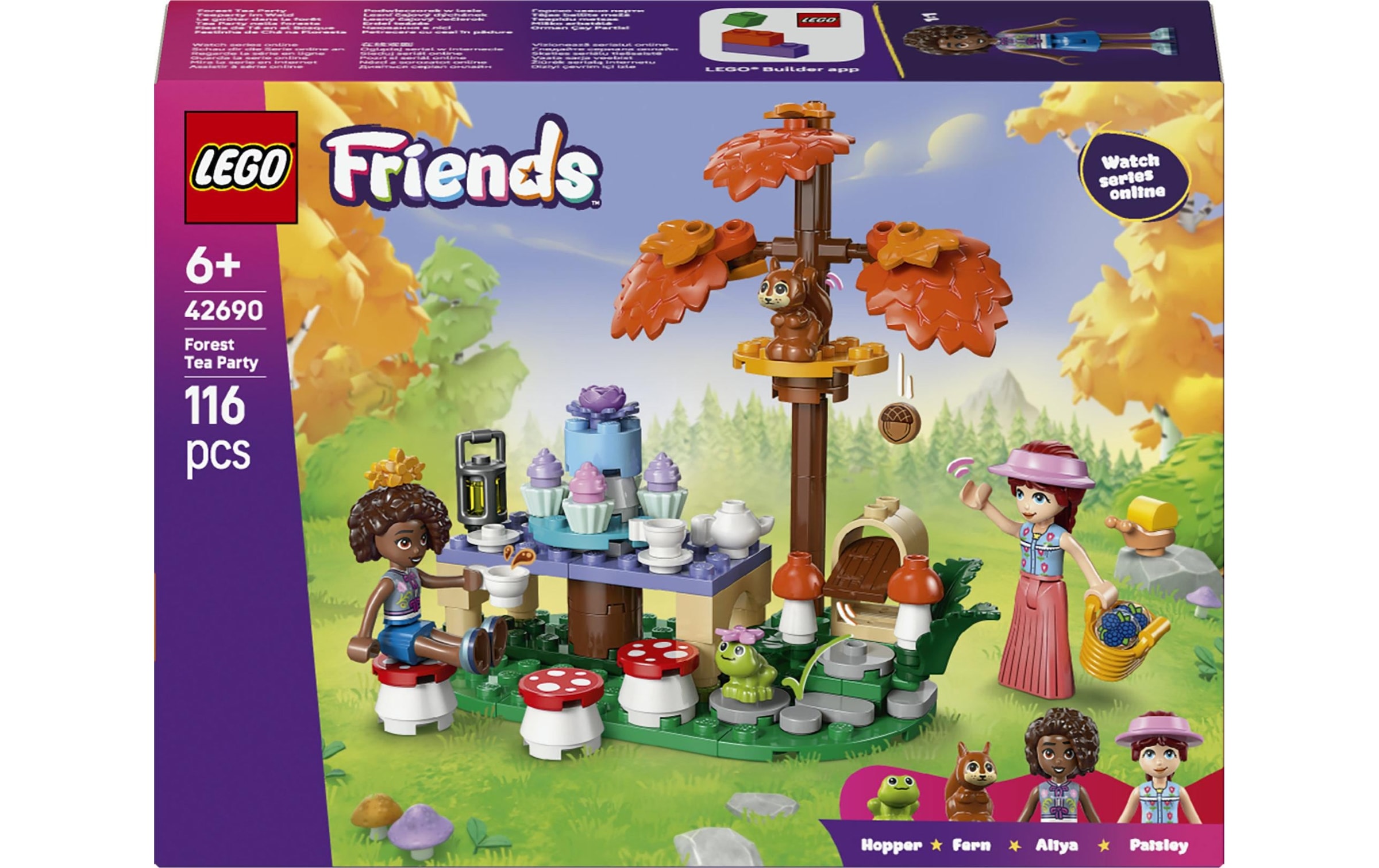 LEGO® Pions de construction »Teeparty im Wald (42690), LEGO Friends« fabriqué en Europe