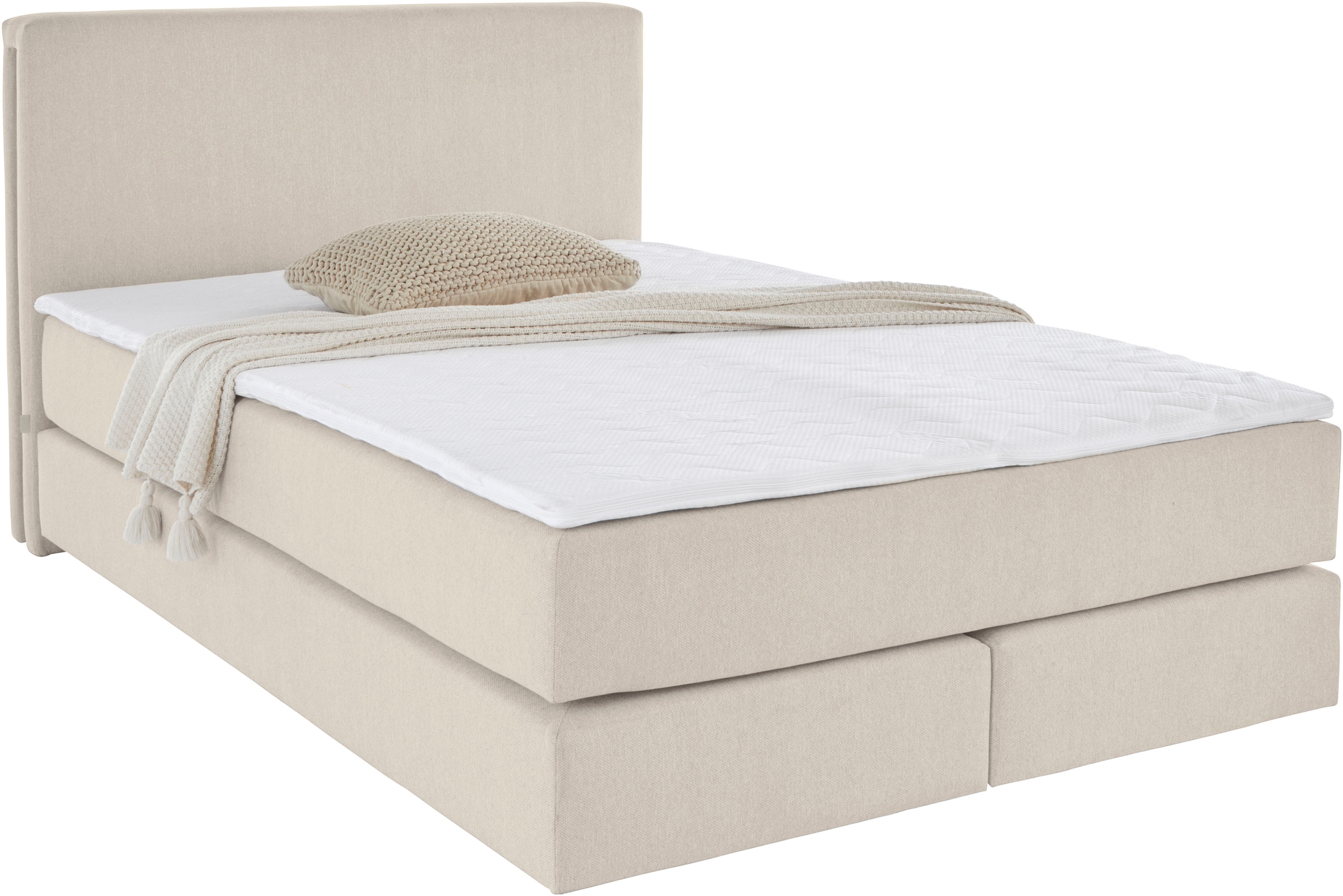 LeGer Home by Lena Gercke Lit boxspring »Zalia erhältlich in verschiedenen Breiten, inkl. Toppper« au choix avec ressorts Bonnell ou ressorts ensachés 7 zones