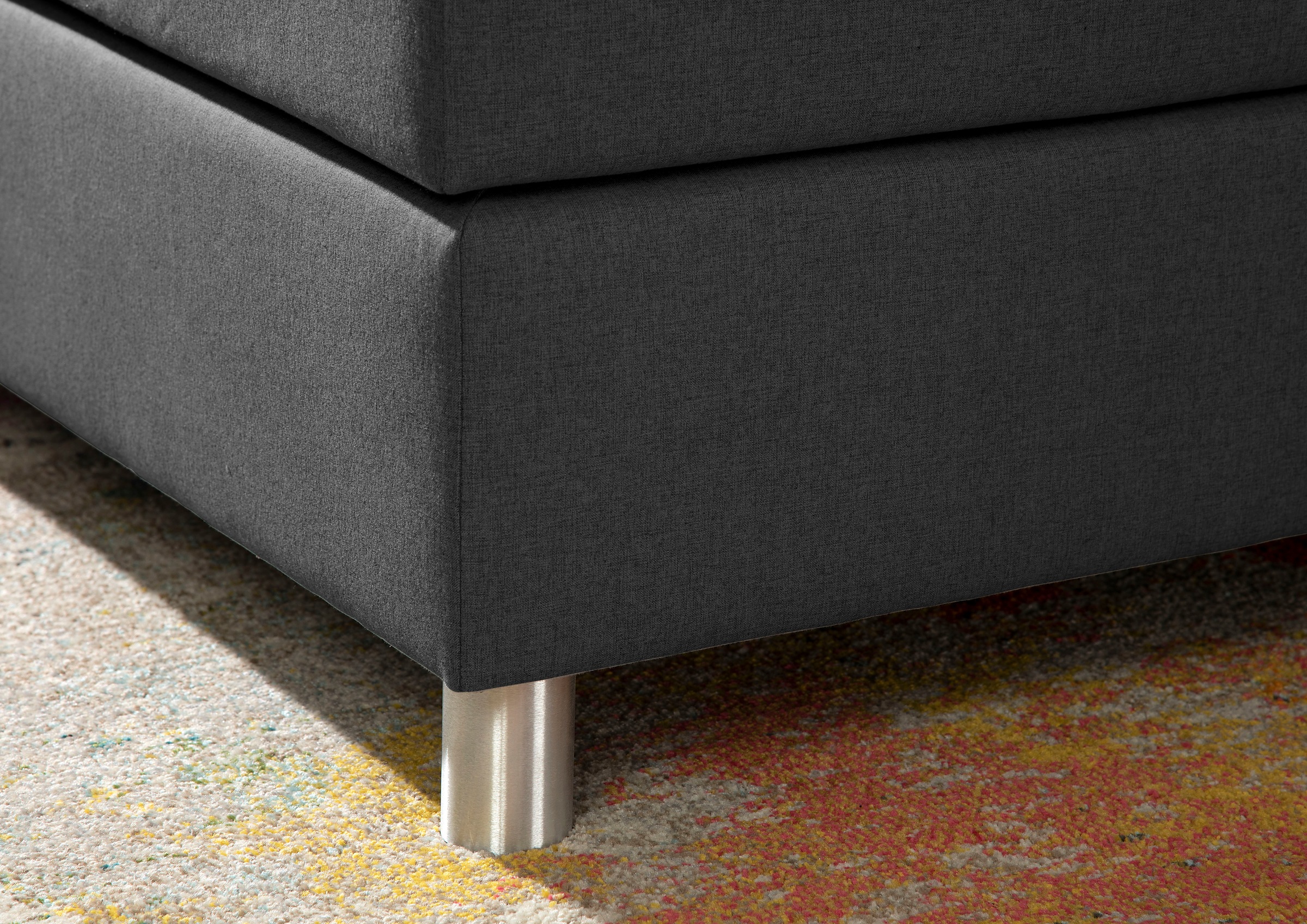 INOSIGN Lit boxspring »Parla« incl. Topper, 4 Farben in 4 Breiten, 2 Härtegraden, 3 Matratzenarten