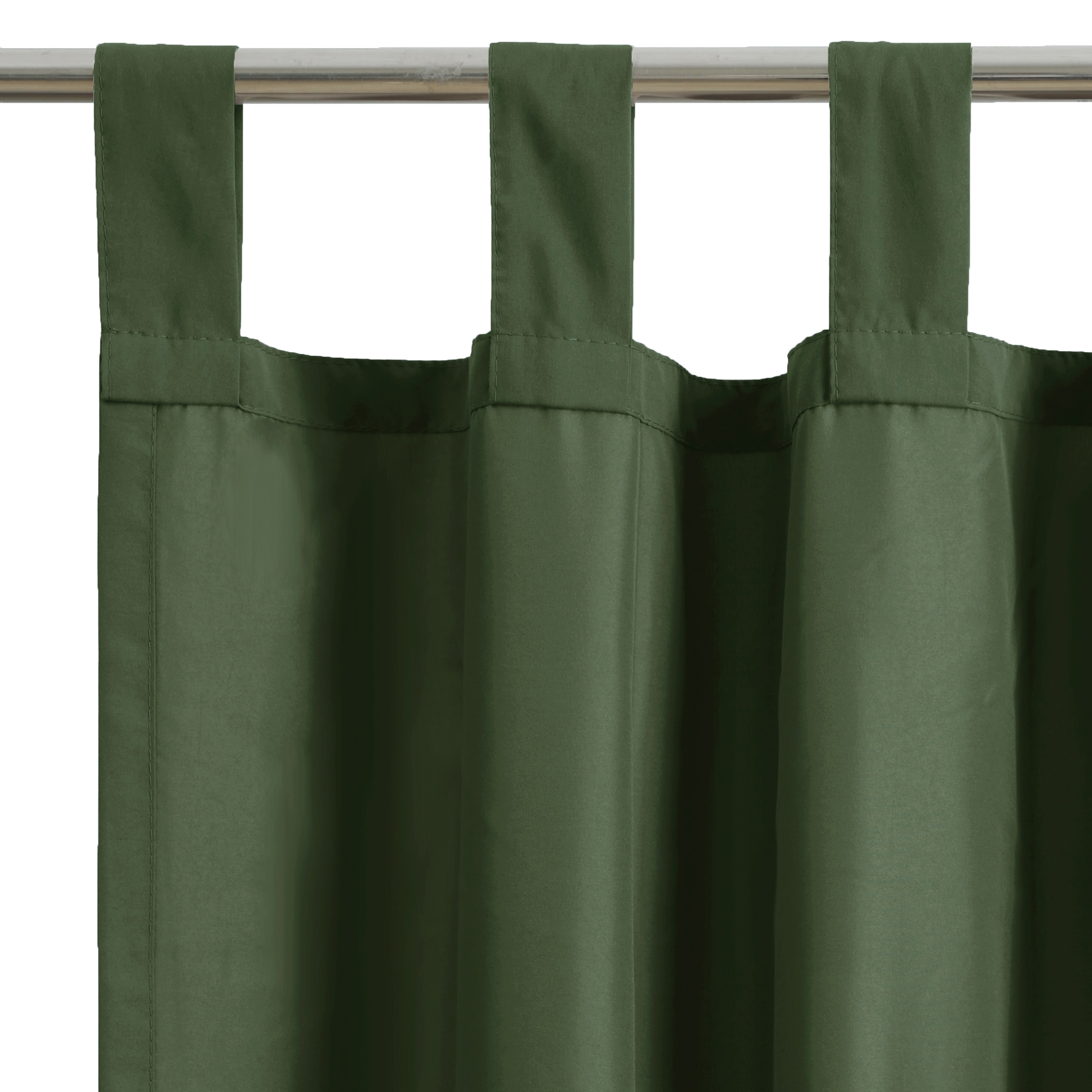 GOODproduct Vorhang »Parry« Schlaufen 2 Stk. tlg. 2-er Set, blickdicht, monochrom, basic