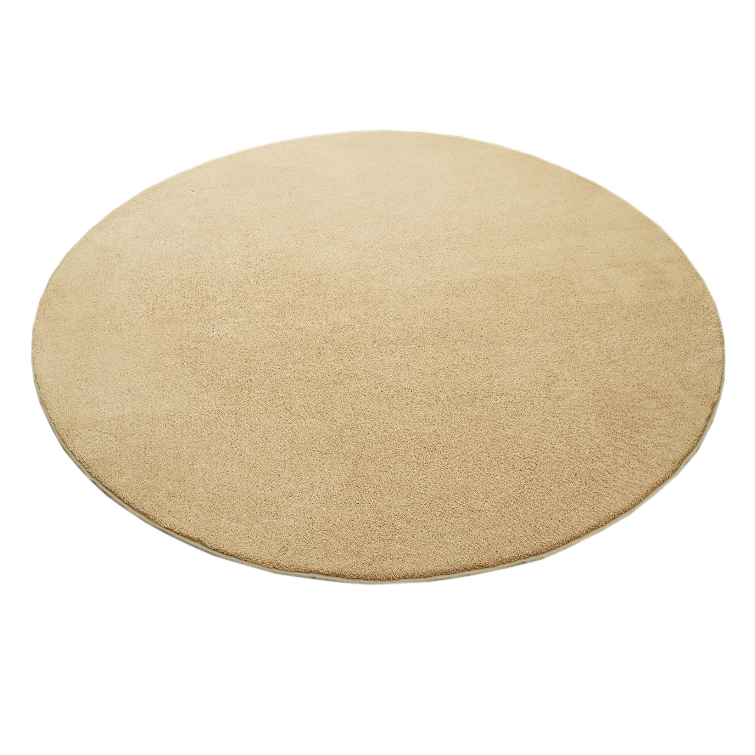 GOODproduct Teppich »Cali« rund 16 mm Höhe Uni-Farben, kuschelig, & weich, waschbar, Wohnzimmer, Schlafzimmer