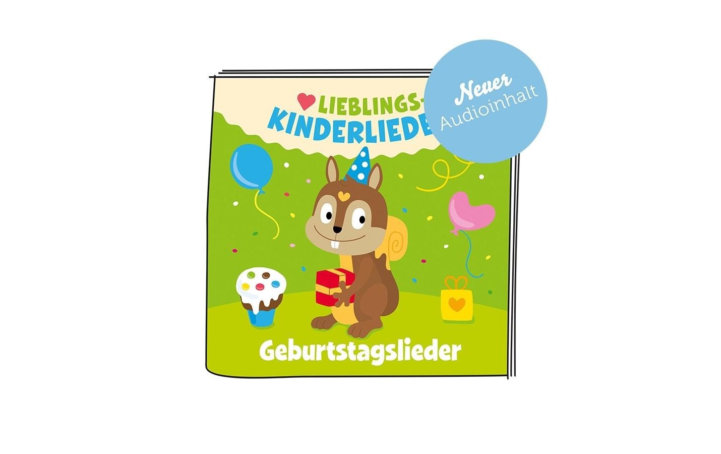 tonies Personnage de feuilleton audio »Lieblings-Kinderlieder – Geburtstagslieder«