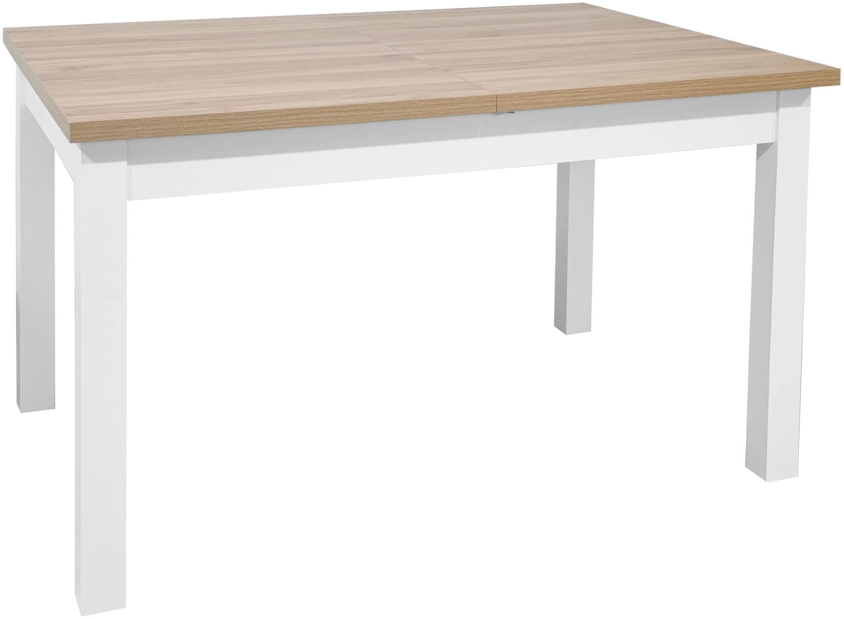 GOODproduct Esstisch »Ismund« aus Melamin und MDF Holz, Auszugsfunktion, Breite 120 oder 160 cm