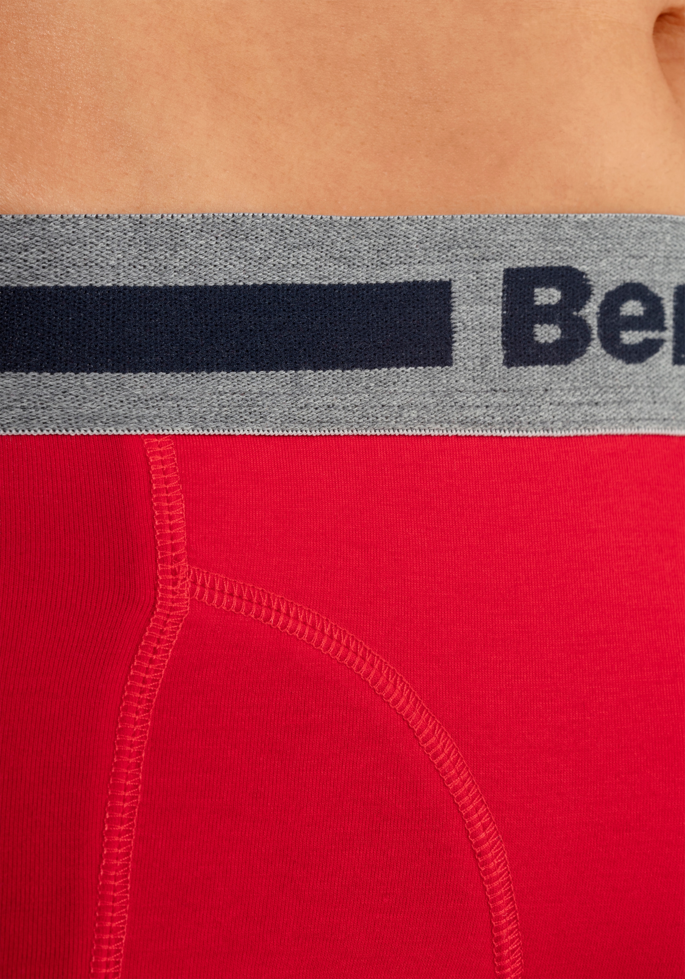 Bench. Boxer »Boxershorts für Herren« Packung, 4 cuis Unterhosen mit Overlock-Nähten vorn