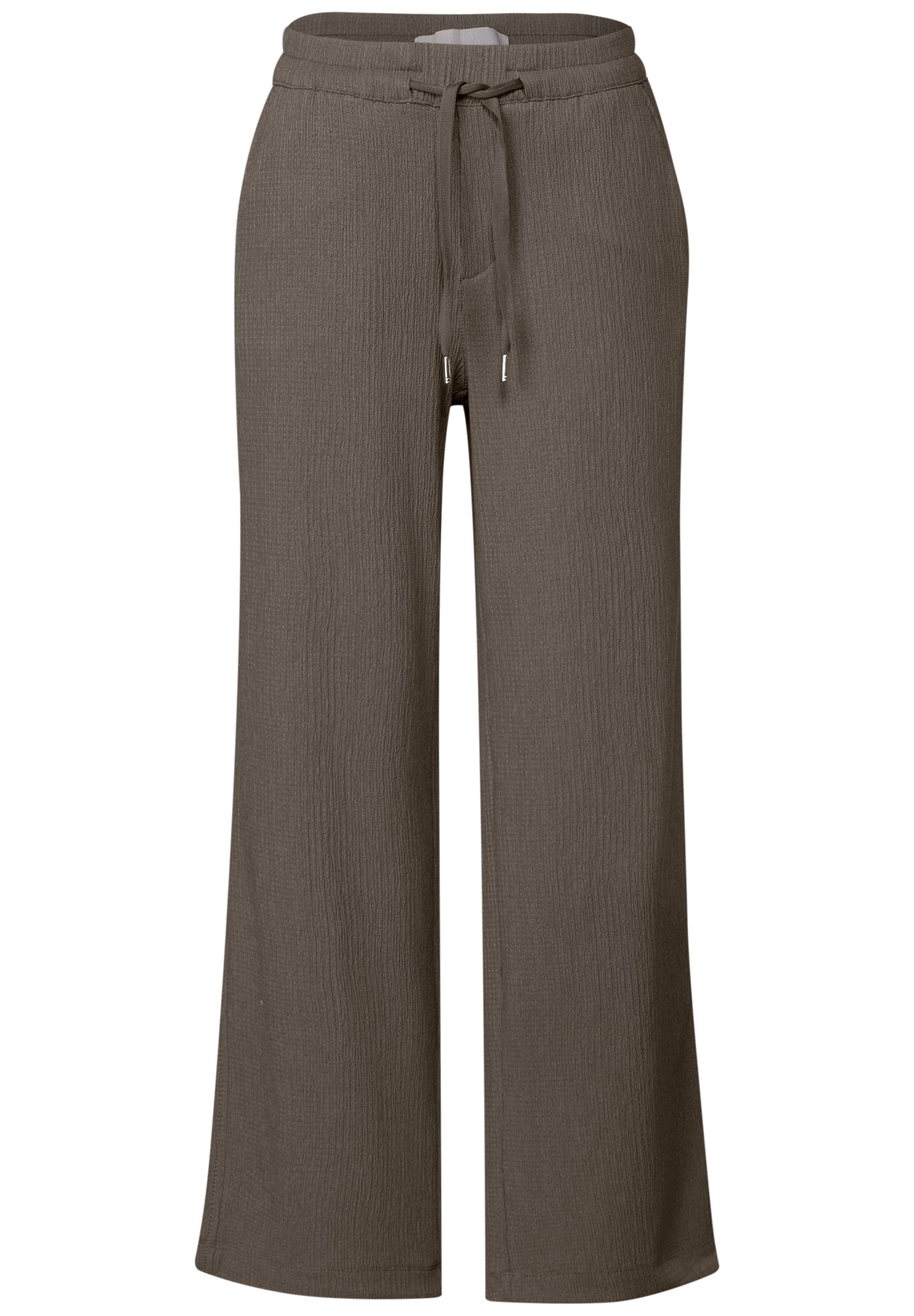 STREET ONE Pantalon en tissu  Sommerhose mit Struktur