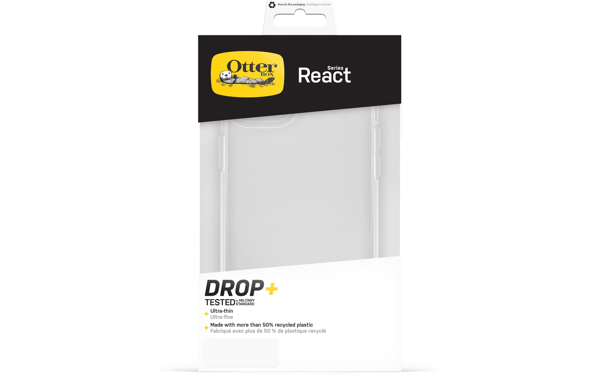 Otterbox Handyhülle »React iPhone 15 Plus Transparent« 17,02 cm (6,7 Zoll)