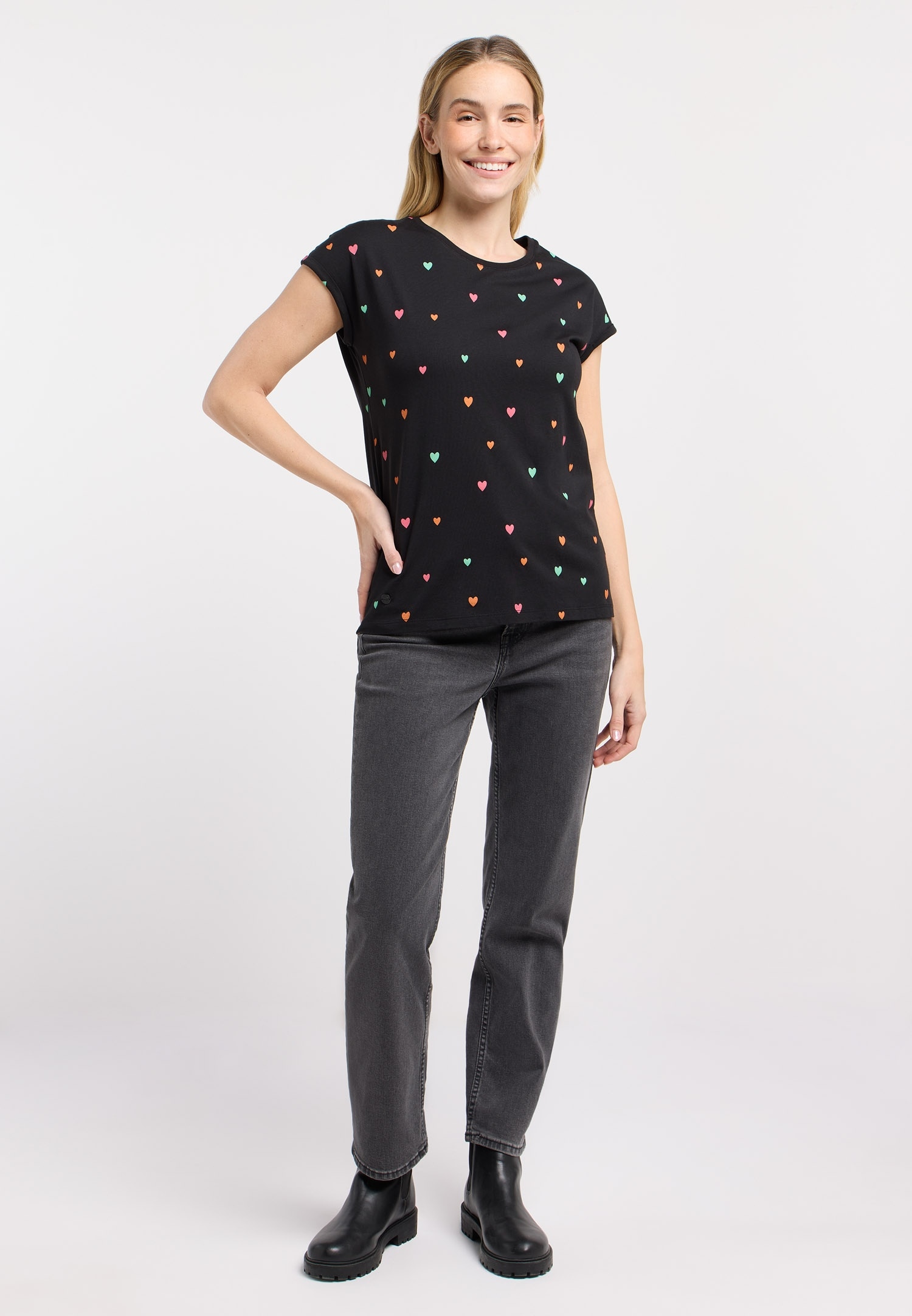 Ragwear T-shirt à manches courtes »DIONA PRINT« Bestseller aus Baumwoll-Modal-Mix mit allover Print