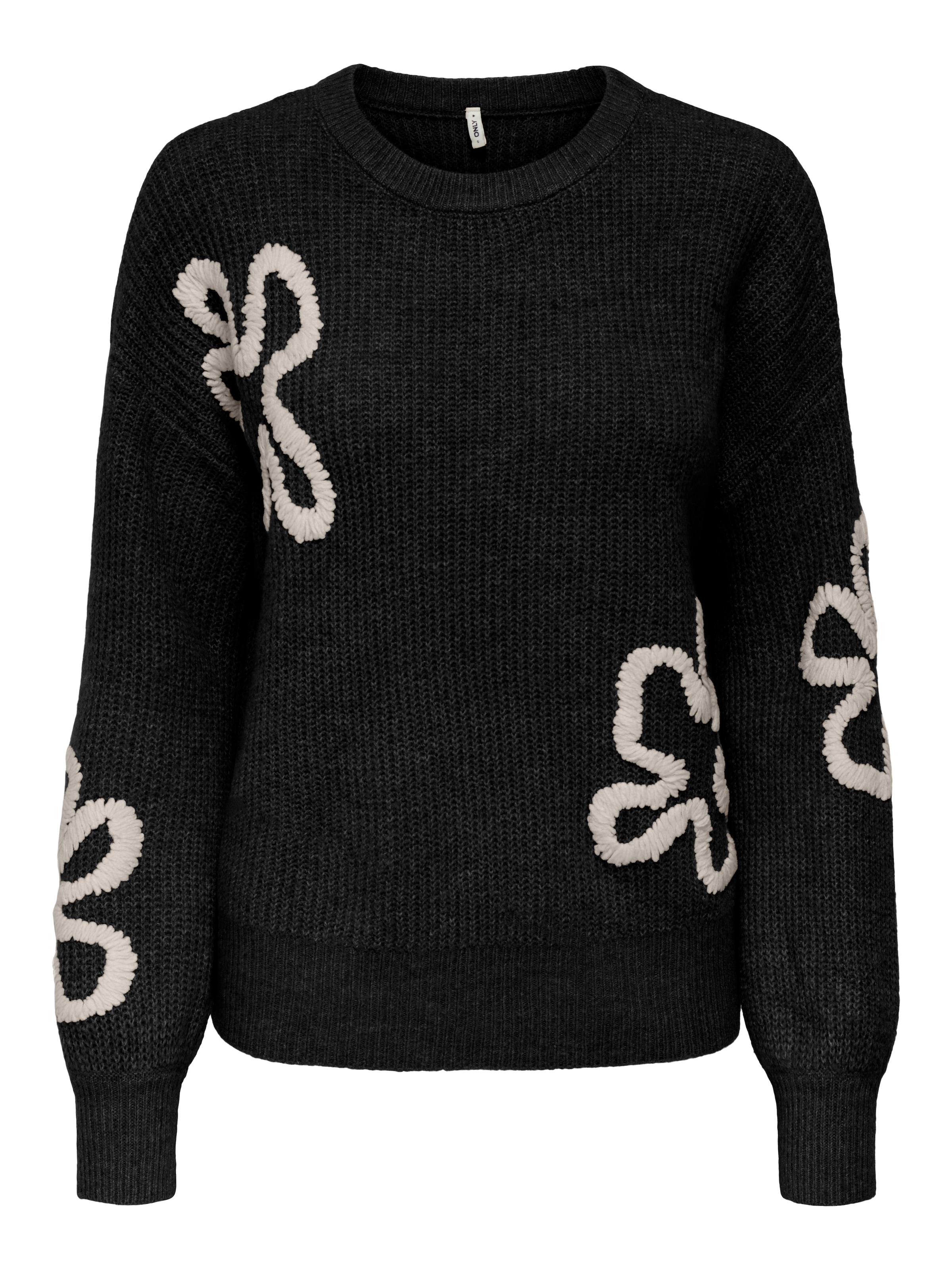 ONLY Pull en tricot »ONLDAISY LS STITCH O-NECK KNT«