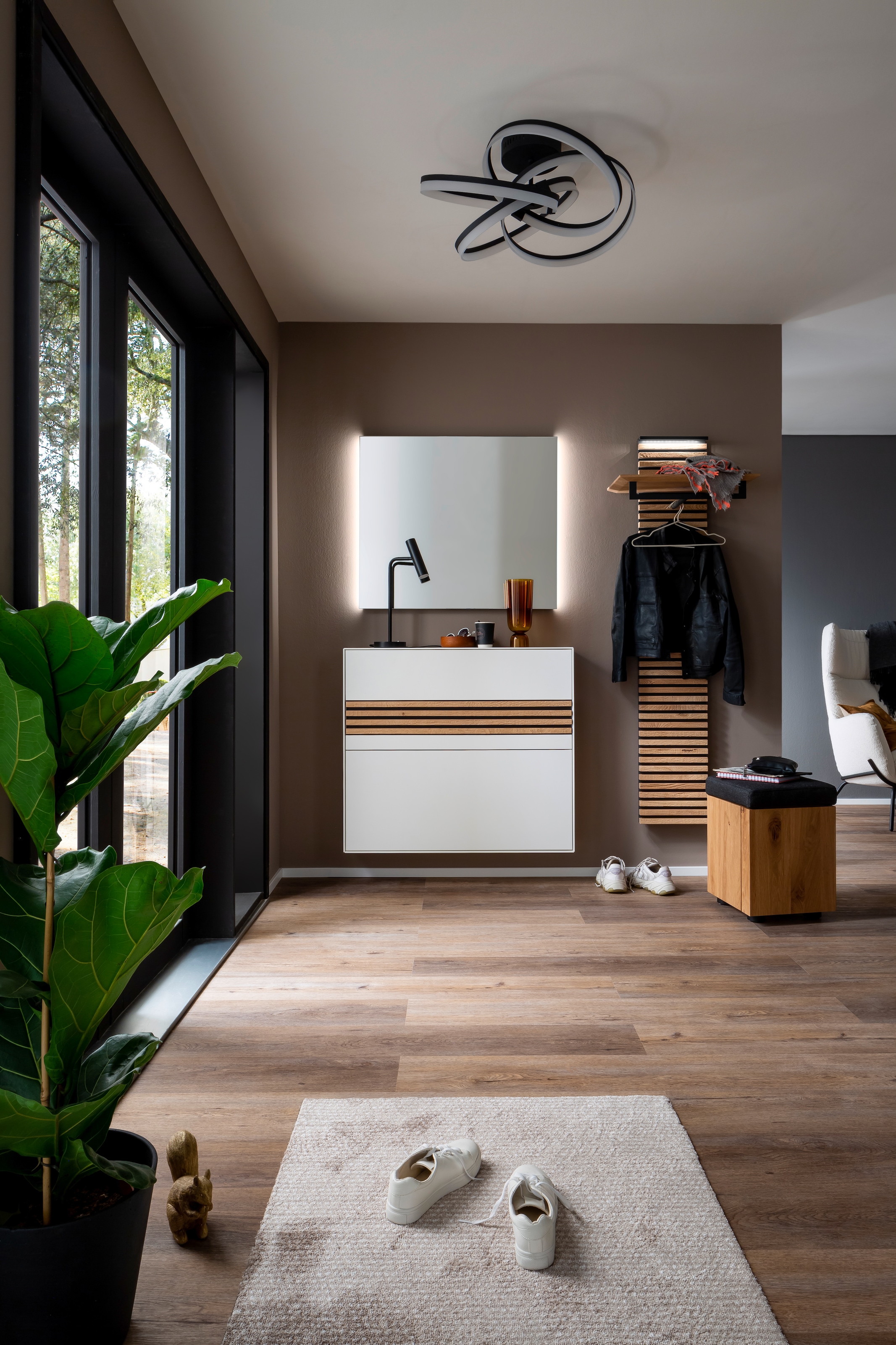 SCHÖNER WOHNEN-Kollektion Tapis de sol »Miami 002« Rectangulaire 7 mm Höhe Schmutzfangmatte, waschbar