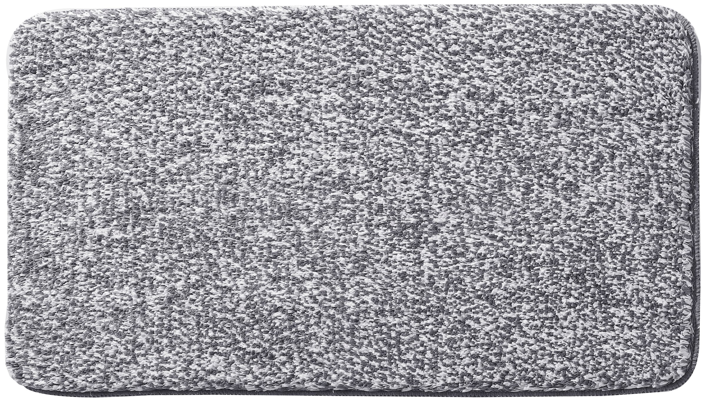 my home Tapis de bain »Vanessa meliert, Badvorleger, Badezimmer Teppich, Duschvorleger« Höhe 20 mm Badteppich, weiche Haptik, unifarben