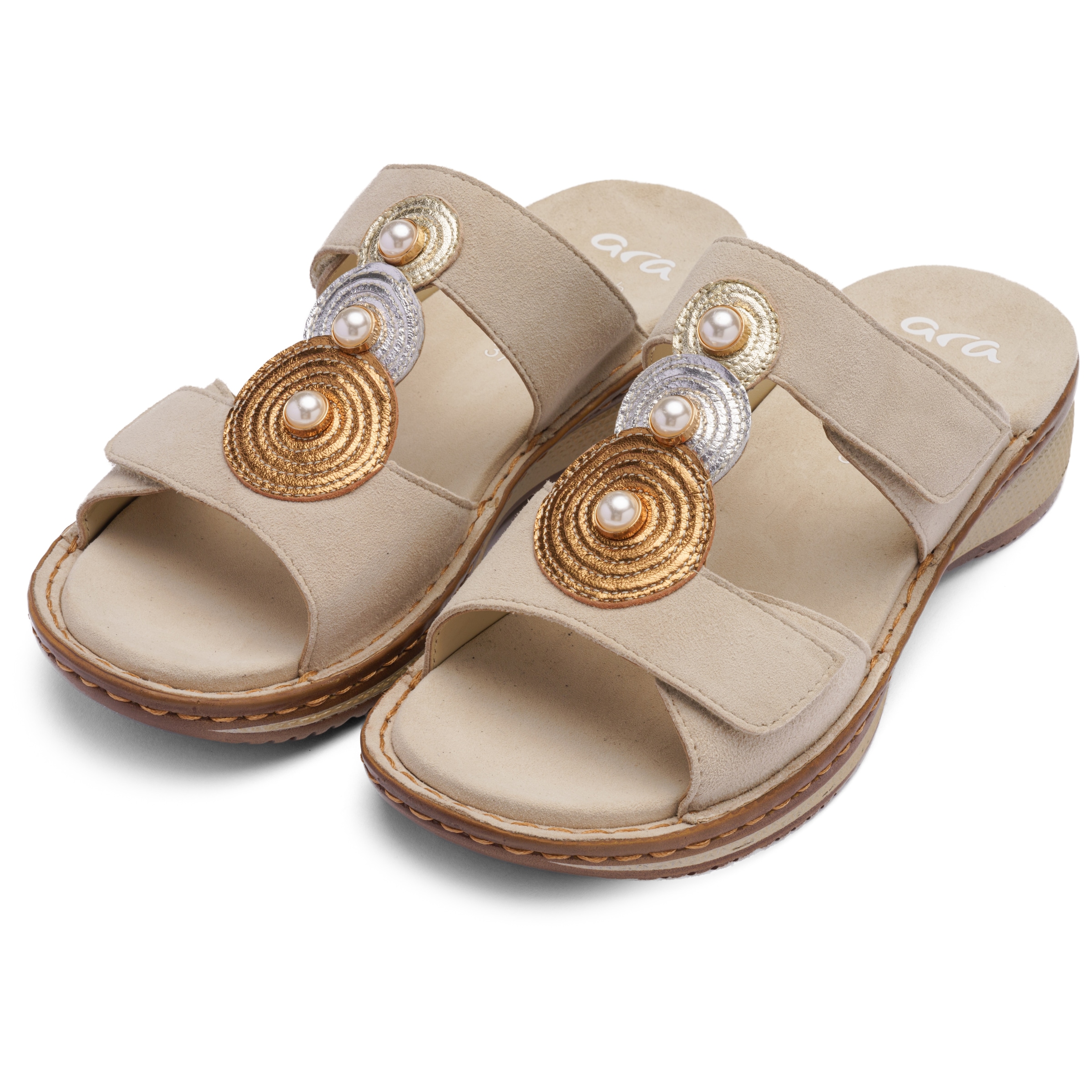 Ara Pantolette »HAWAII«  Keilabsatz, Schlupfschuh, Bequemschuh in Weite G (= weit)