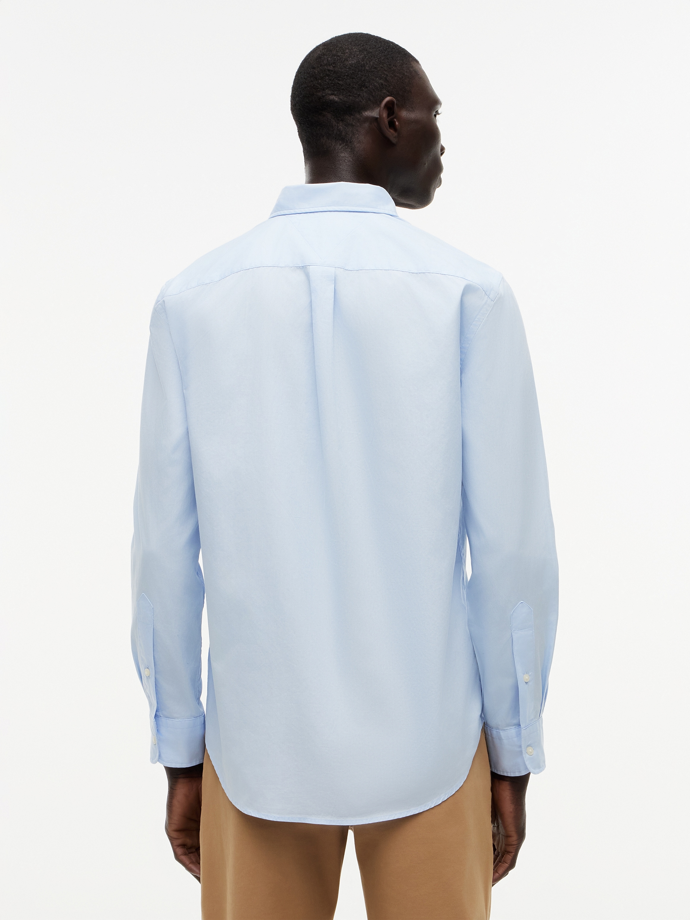 Tommy Hilfiger Langarmhemd »CORE FLEX POPLIN SOLID Regular Fit SHIRT« Regular Fit Flex Cotton