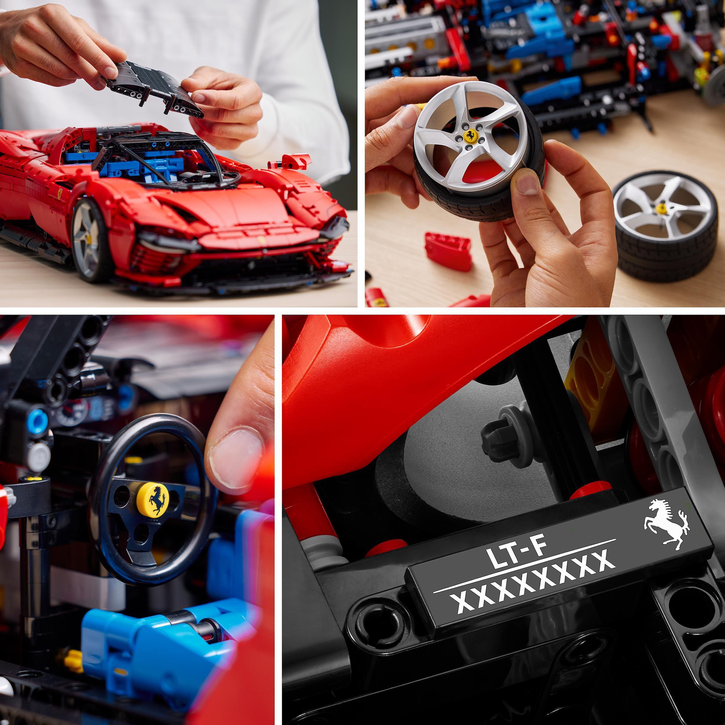 LEGO® Konstruktionsspielsteine »Ferrari Daytona SP3 (42143), LEGO® Technic« Made in Europe