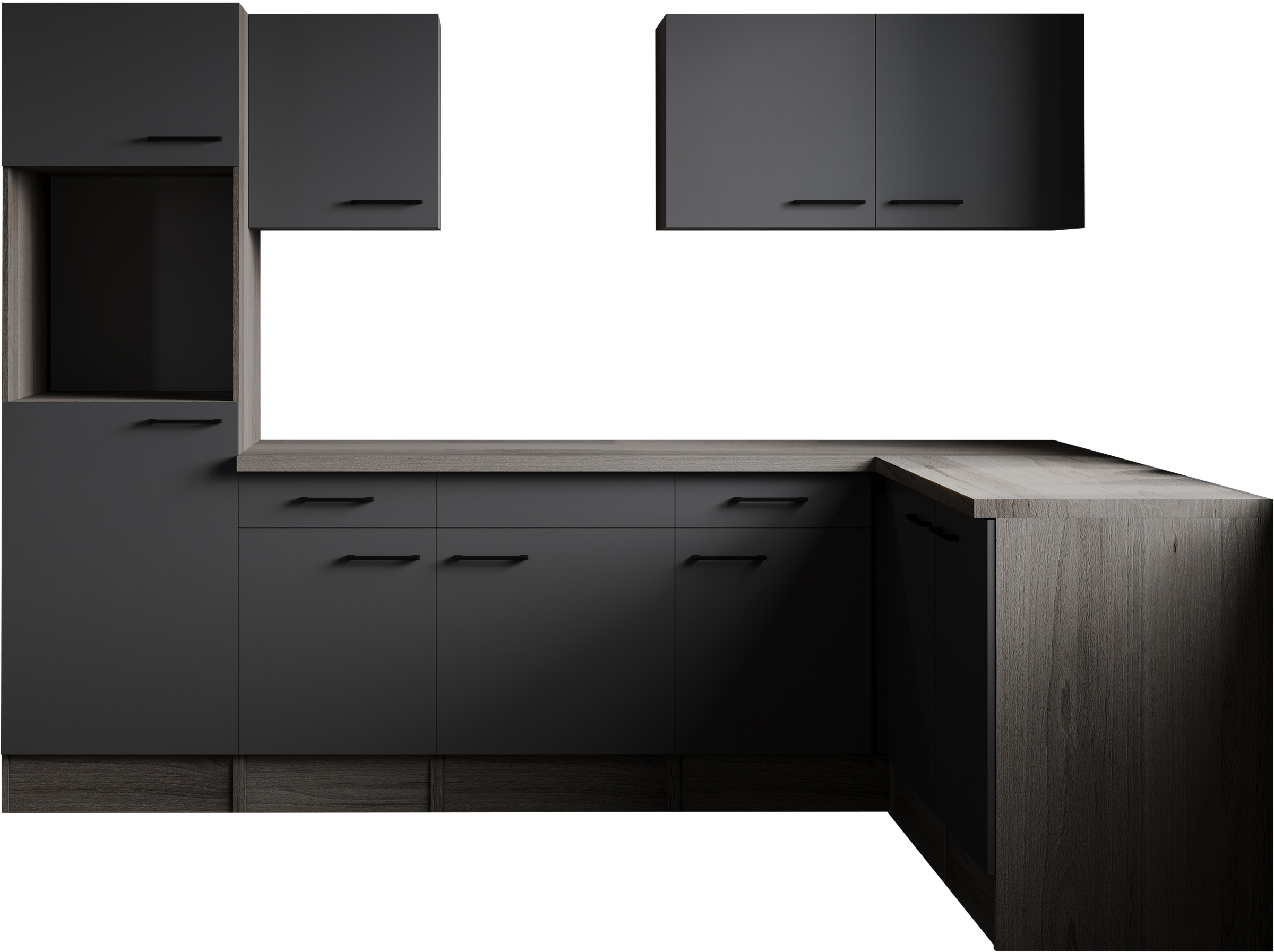 RESPEKTA Winkelküche »Oliver« Breite 280 cm, 90 cm Arbeitshöhe, in exklusiver Konfiguration für OTTO