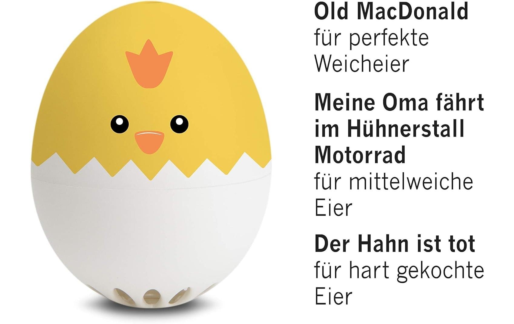   Minuteur de cuisine »PiepEi Singende Eieruhr Küken«