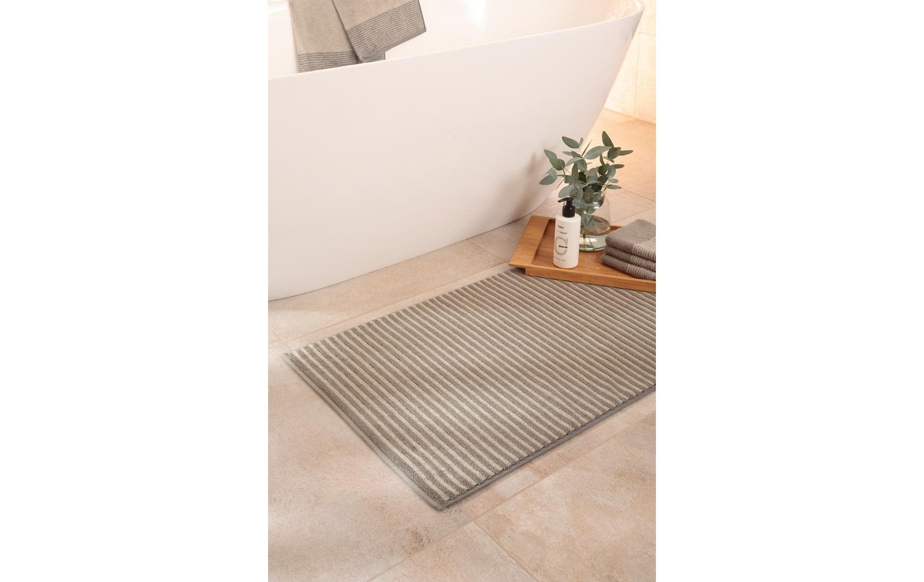 Cawö Badematte »Two-Tone« Hochwertige Badematte