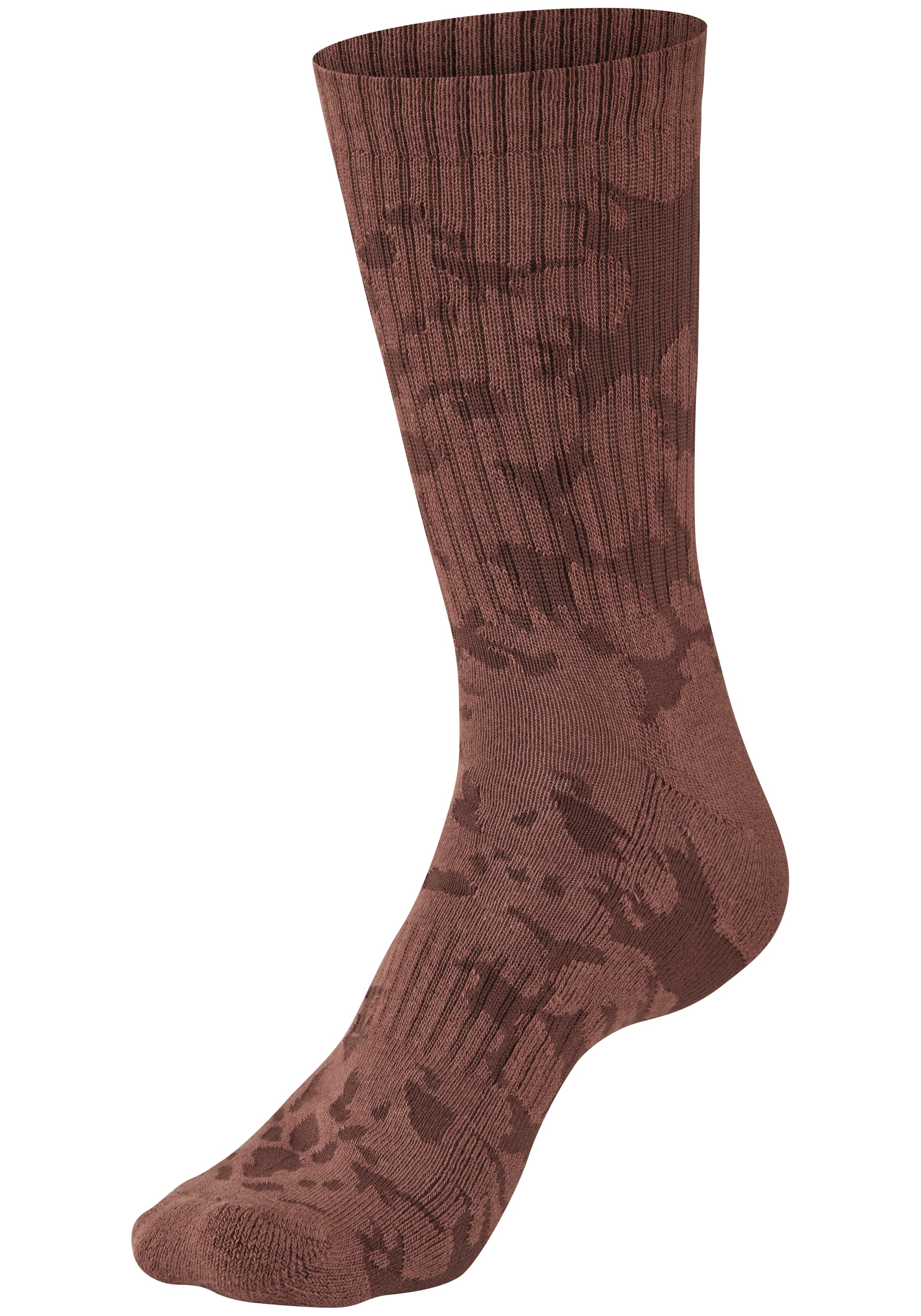 Buffalo Chaussettes de tennis »Damen Fussfrottee Sportsocken; modisch« Paquet, 5 Couple tlg. dans différents motifs animaliers
