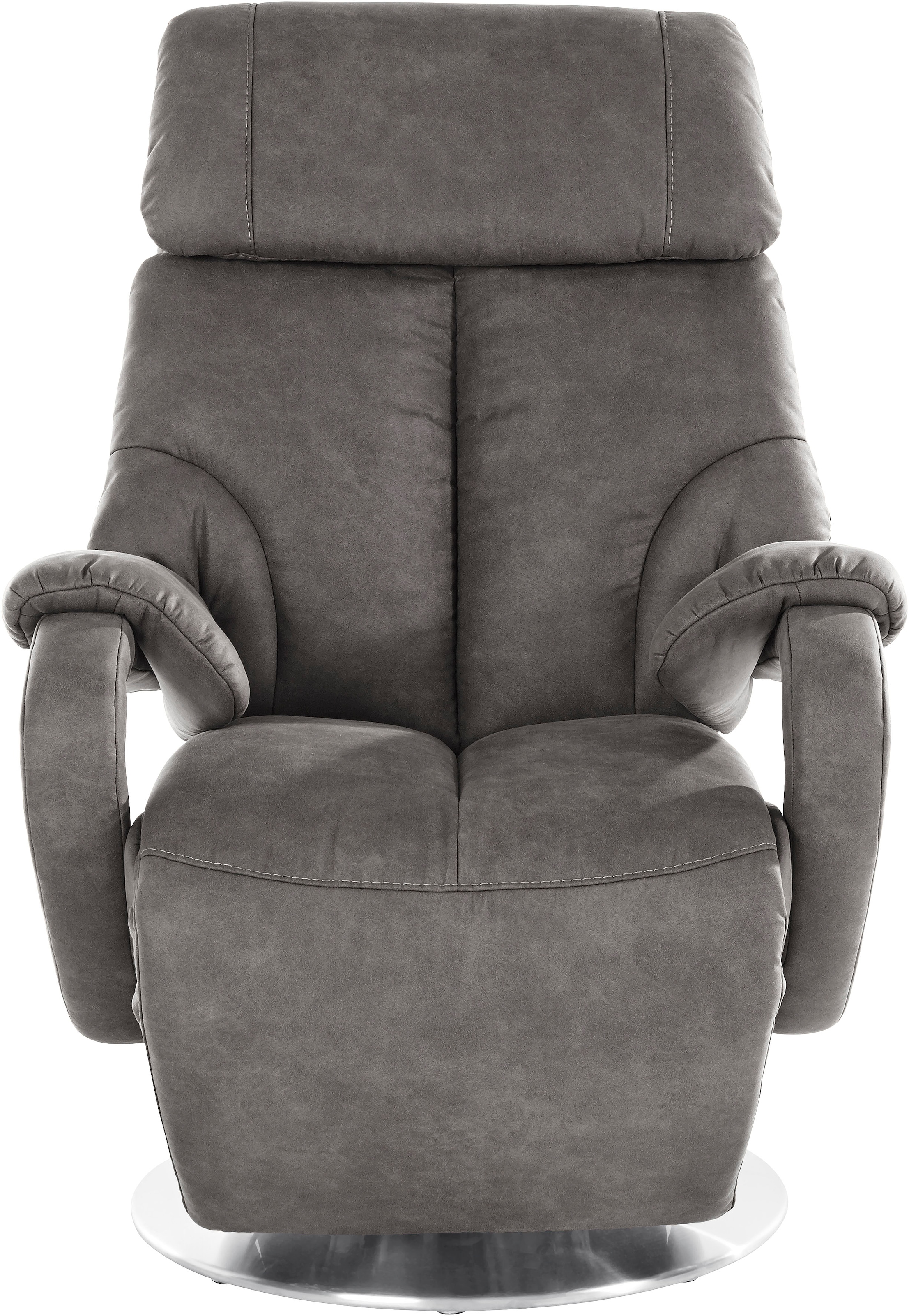 sit&more Fauteuil TV »Invito mit Kopfteilverstellung & Drehfunktion, weitere Funktionen« en taille M, au choix avec moteur et aide au lever
