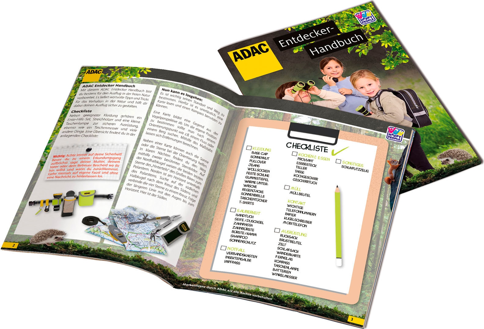 Happy People Kreativset »ADAC Metalldetektor« mit Lichteffekt