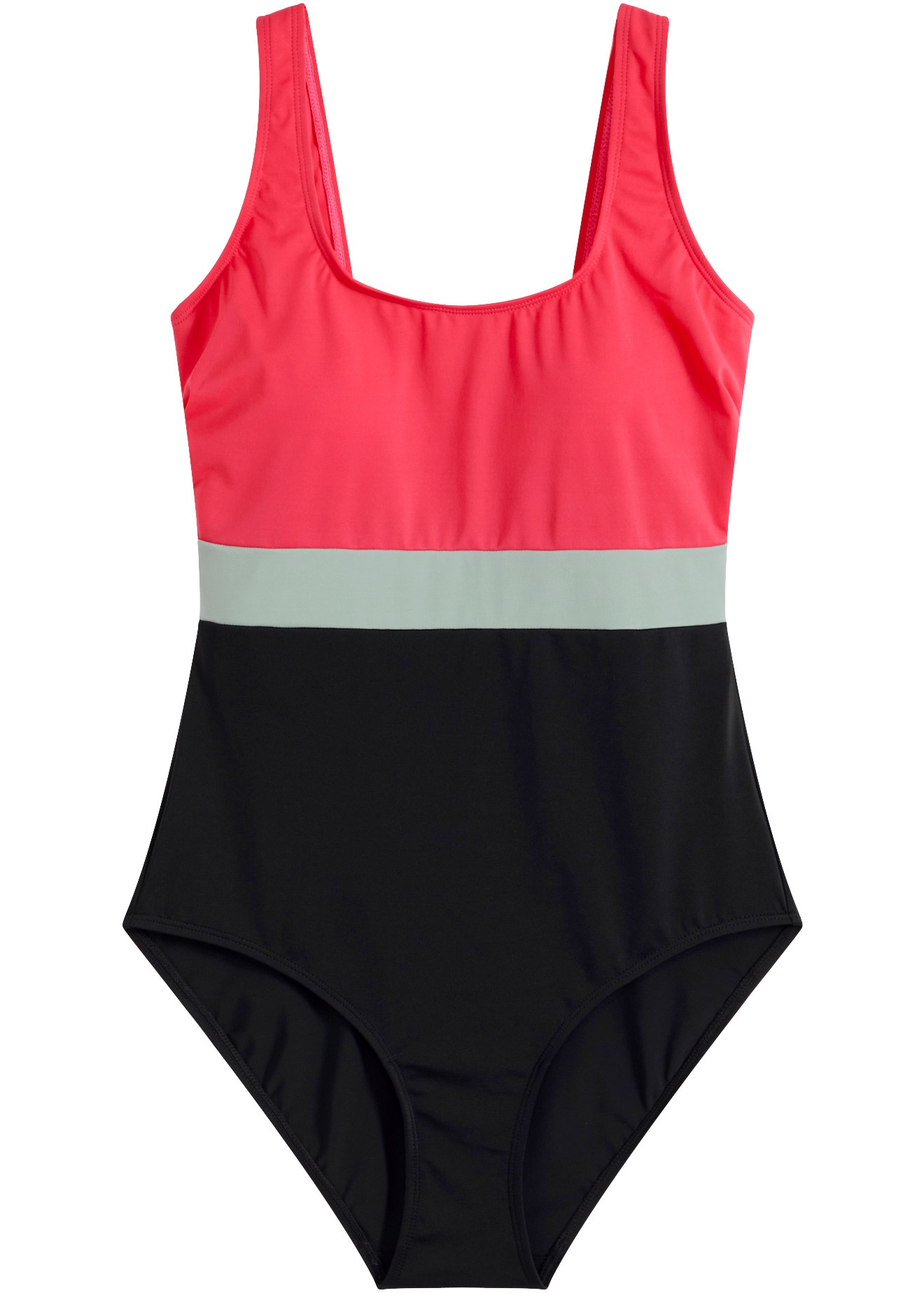bonprix Maillot de bain séchage rapide, style sportif, matière élastique