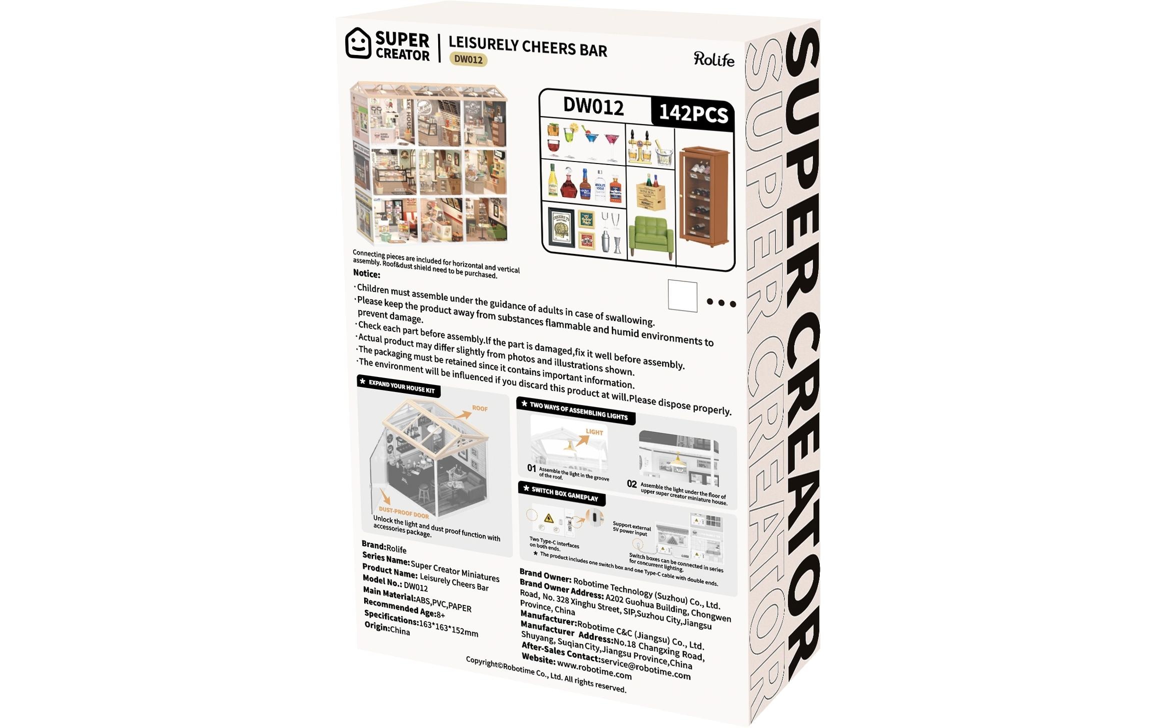   Modellbausatz »RoboTime Leisurely Cheers Bar«