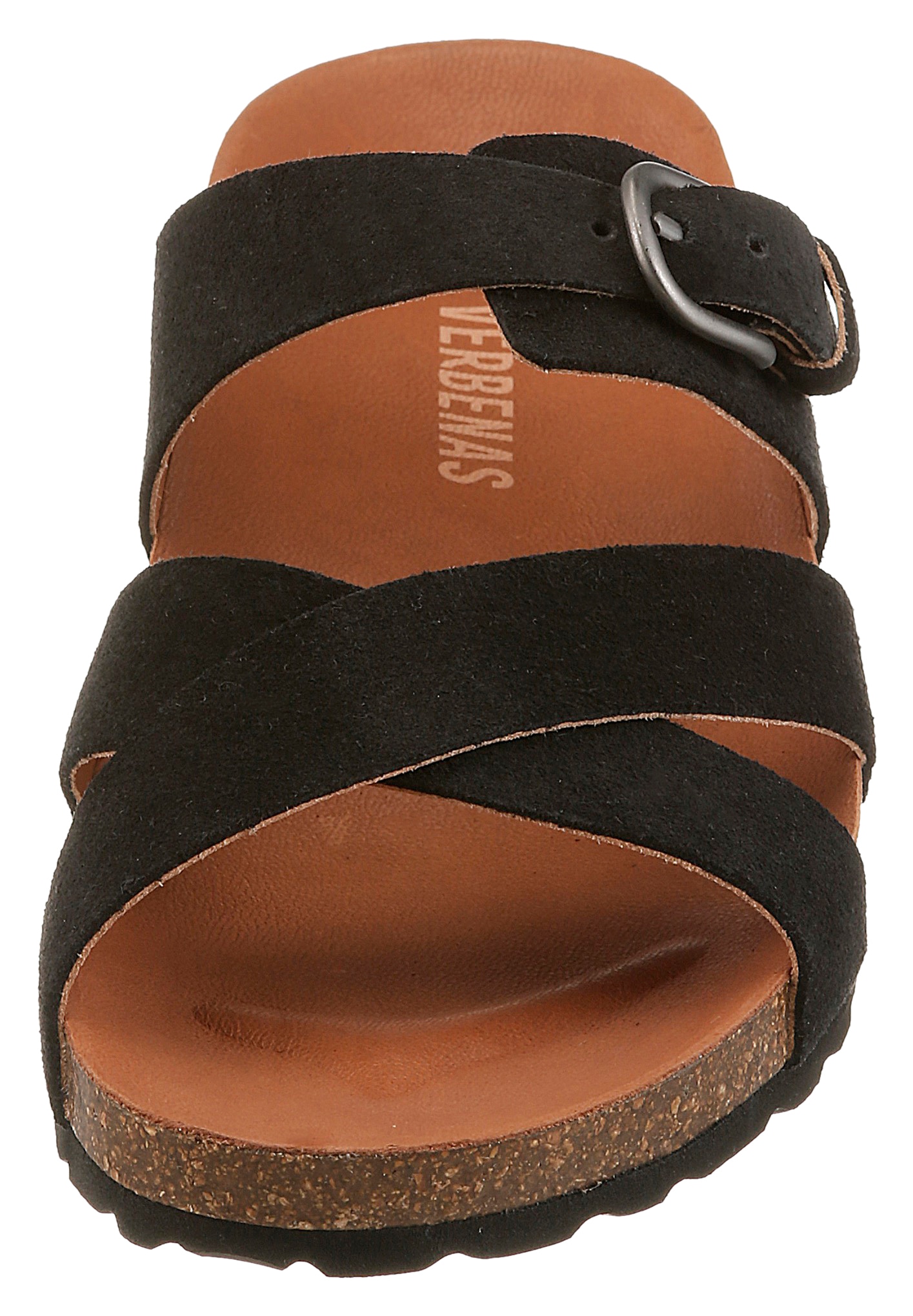 VERBENAS Pantolette »RUBI SERRAJE«  Chaussure d’été, chausson, chaussure de vacances avec boucle réglable