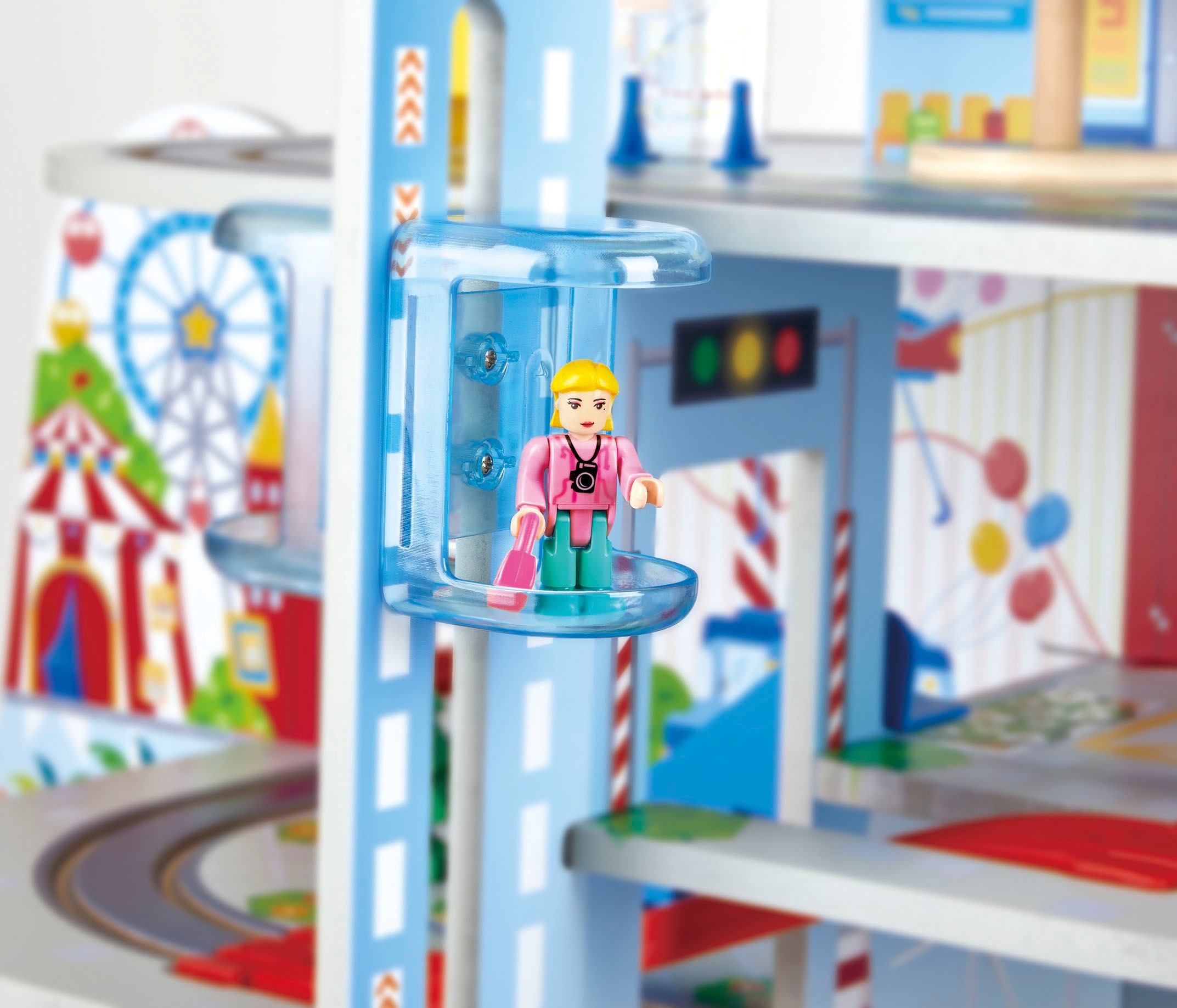 Hape Spielzeug-Eisenbahn »Mega City Eisenbahn«