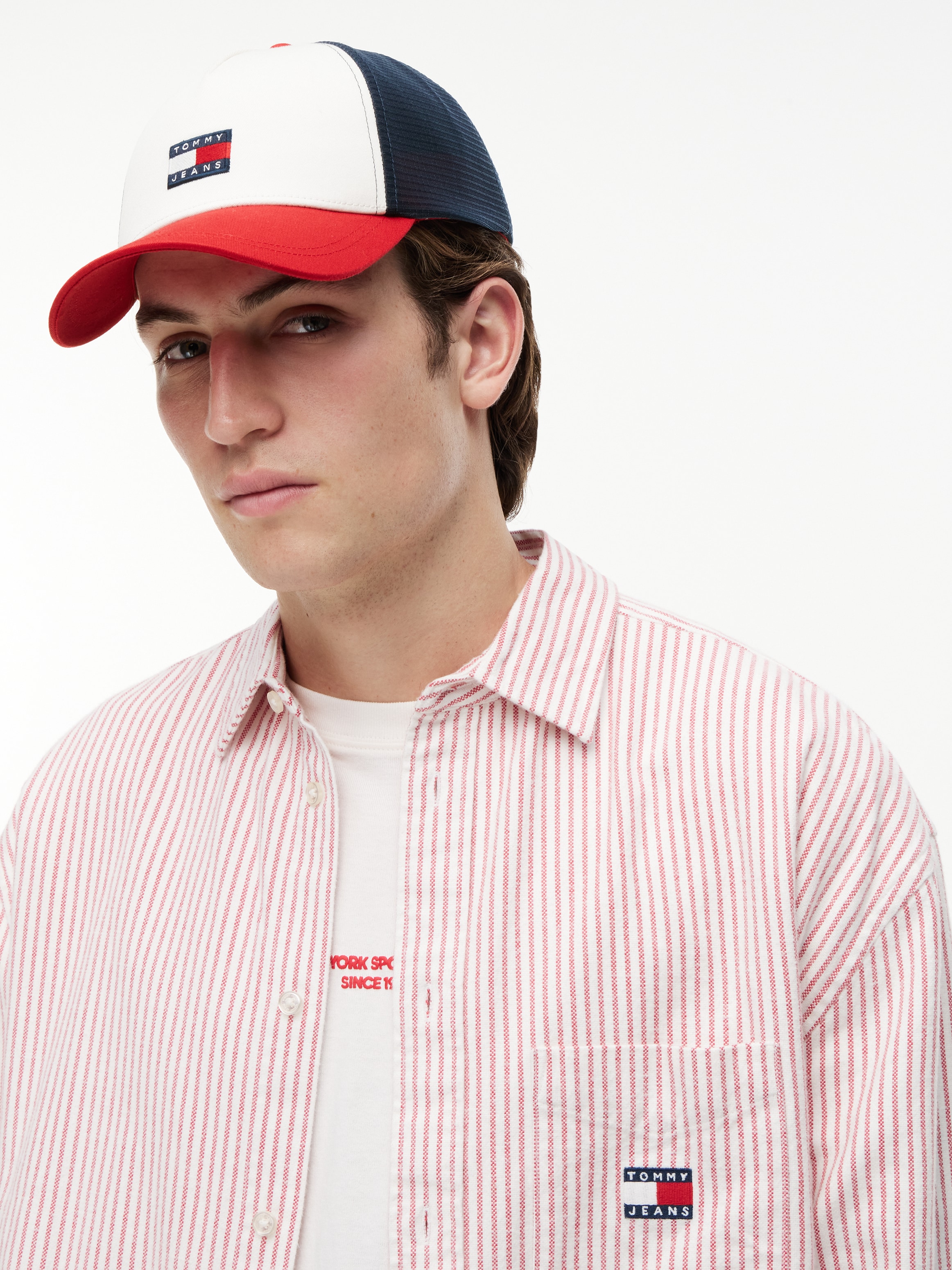 Tommy Jeans Casquette de camionneur »TJM HERITAGE TRUCKER« Regular fit mit festem Schirm