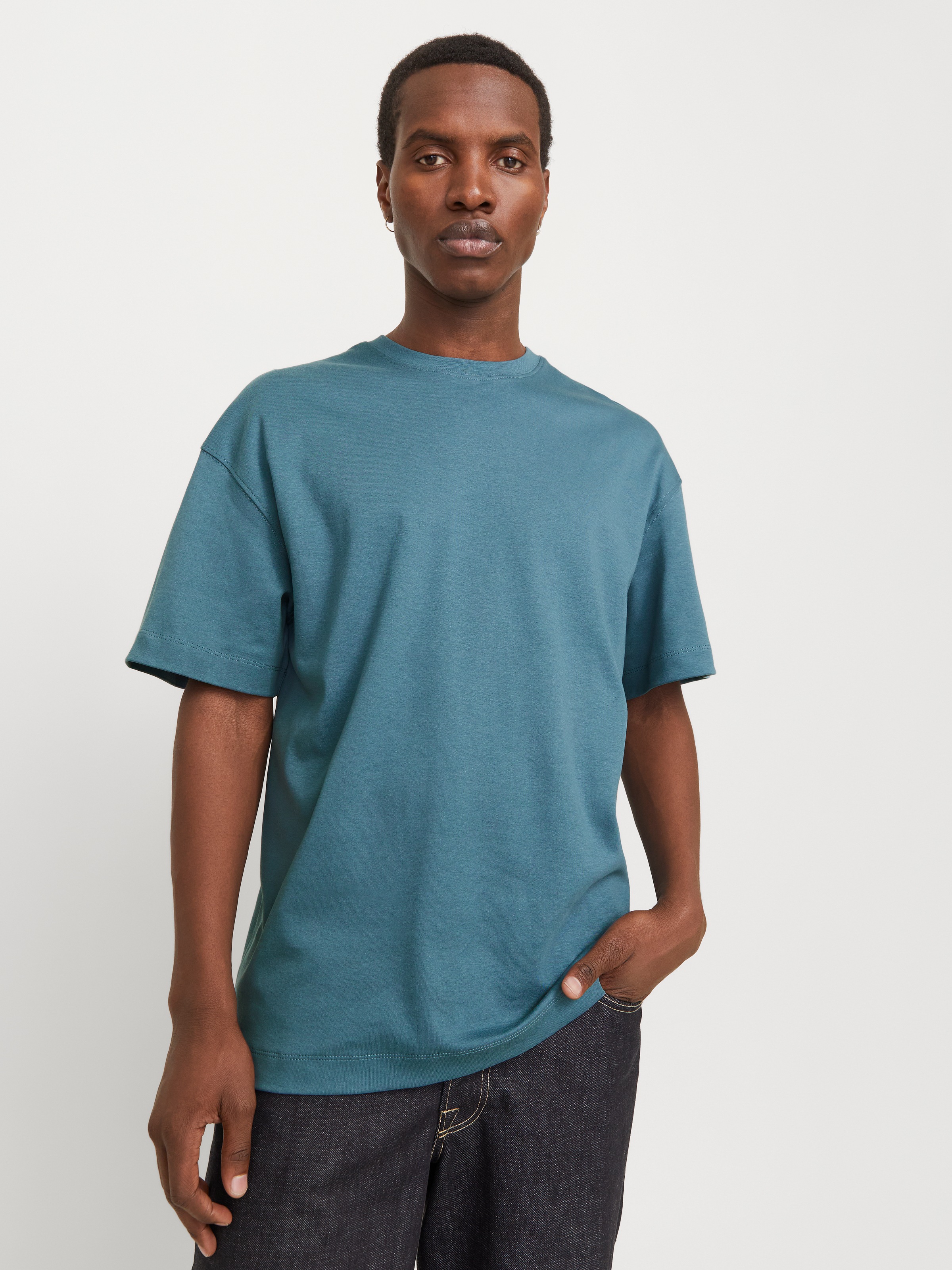 Jack & Jones Rundhalsshirt »JJEURBAN EDGE TEE SS O-NECK NOOS« mit Rundhalsausschnitt