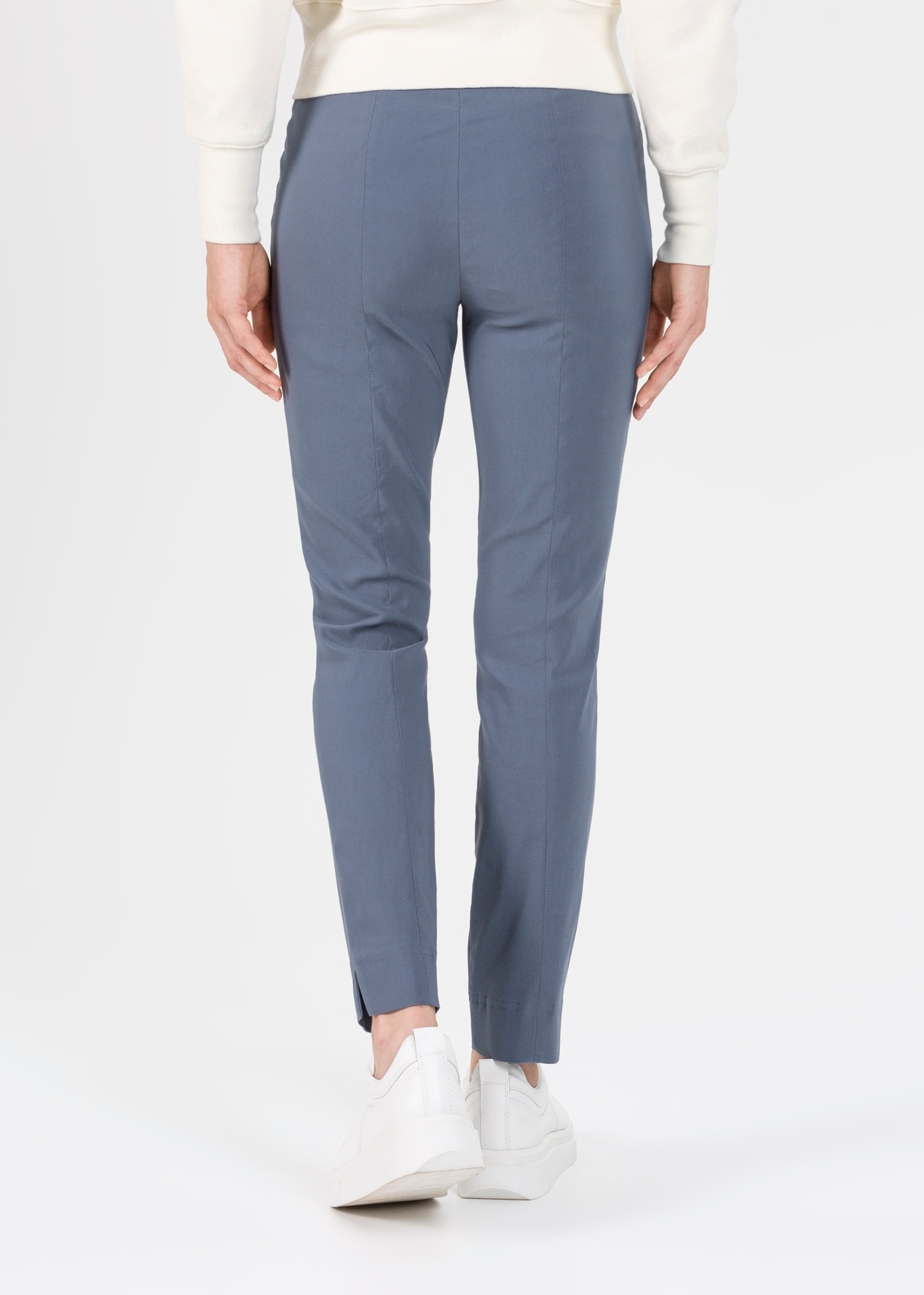 Stehmann Pantalon en tissu »Loli«  pantalon d'été avec fente à l'ourlet