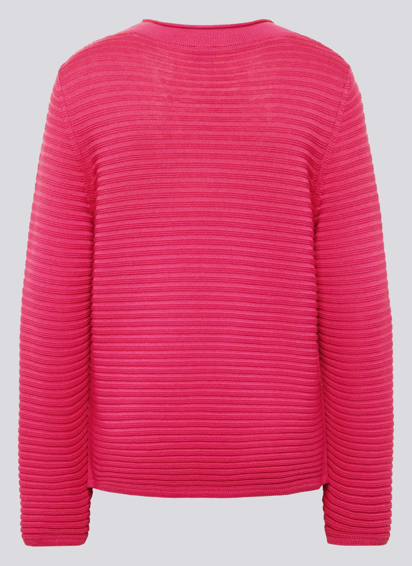 Rabe Pull à col rond mit Streifen Muster