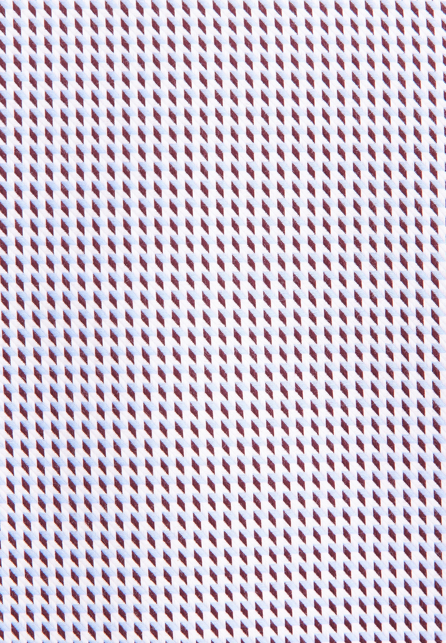 seidensticker Chemise d'affaires »Schwarze Rose« Slim 1/1 Kentkragen Pepita